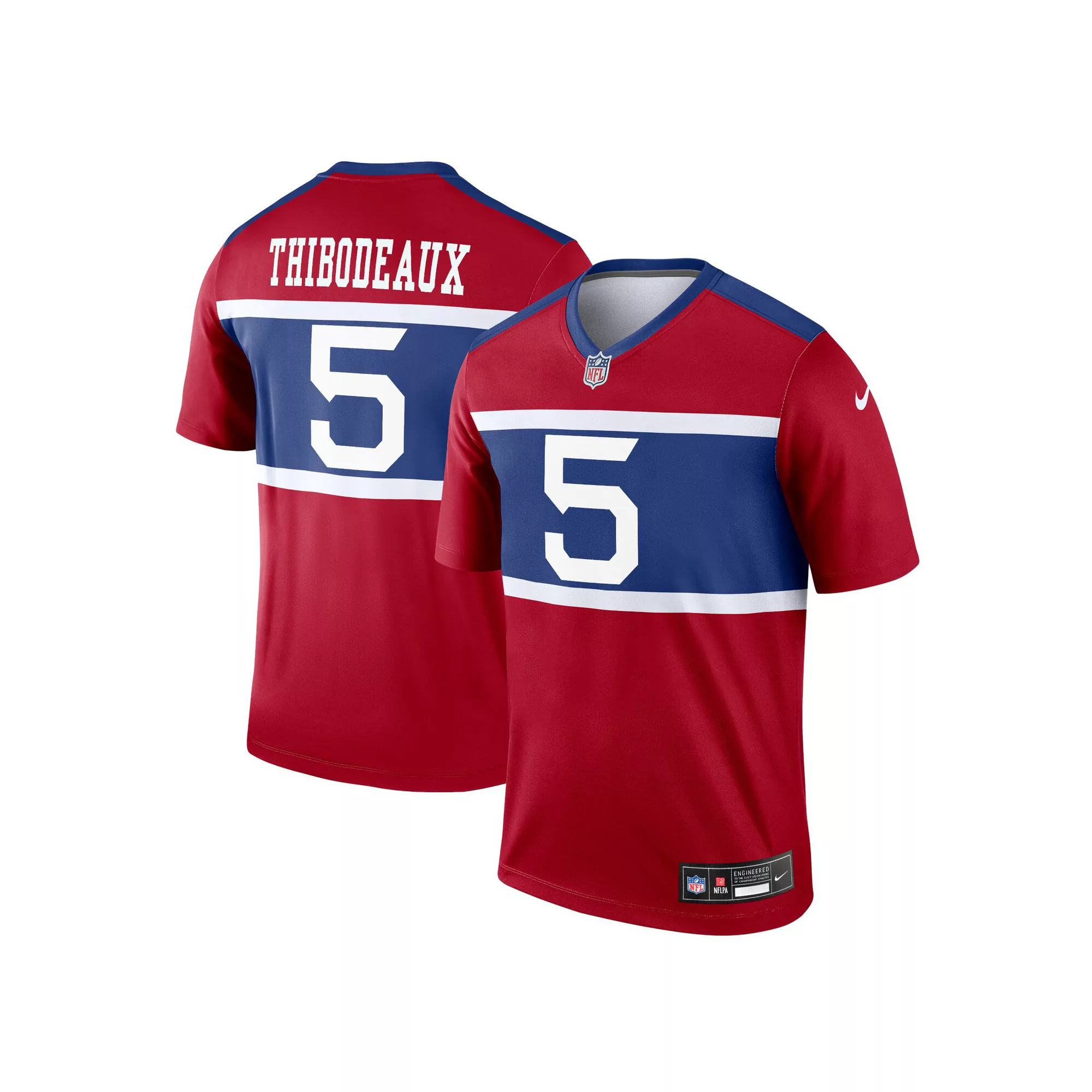 Men's Nike Kayvon Thibodeaux Century Red New York Giants Alternate Legend Player Jersey