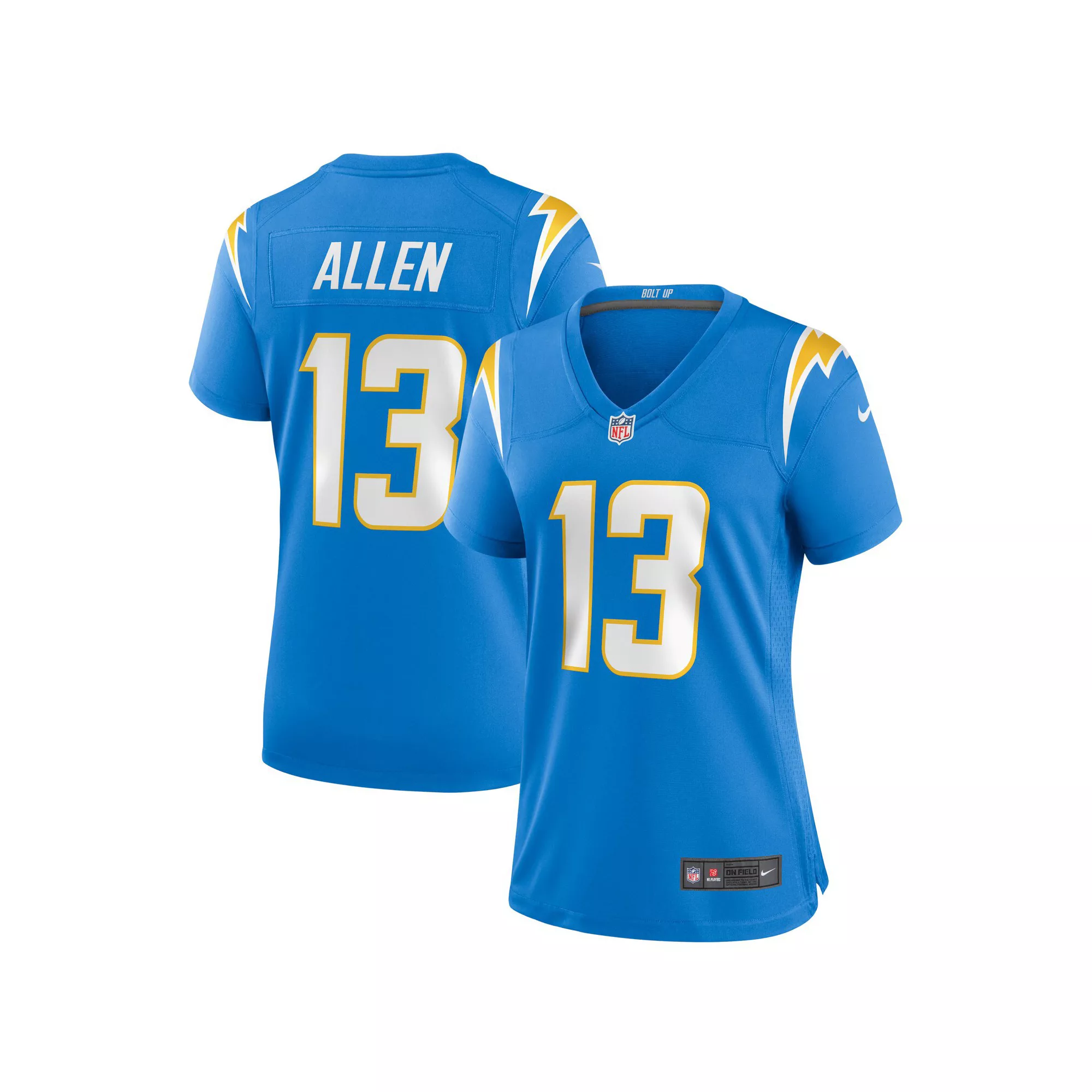 Women's Nike Keenan Allen Powder Blue Los Angeles Chargers Game Jersey