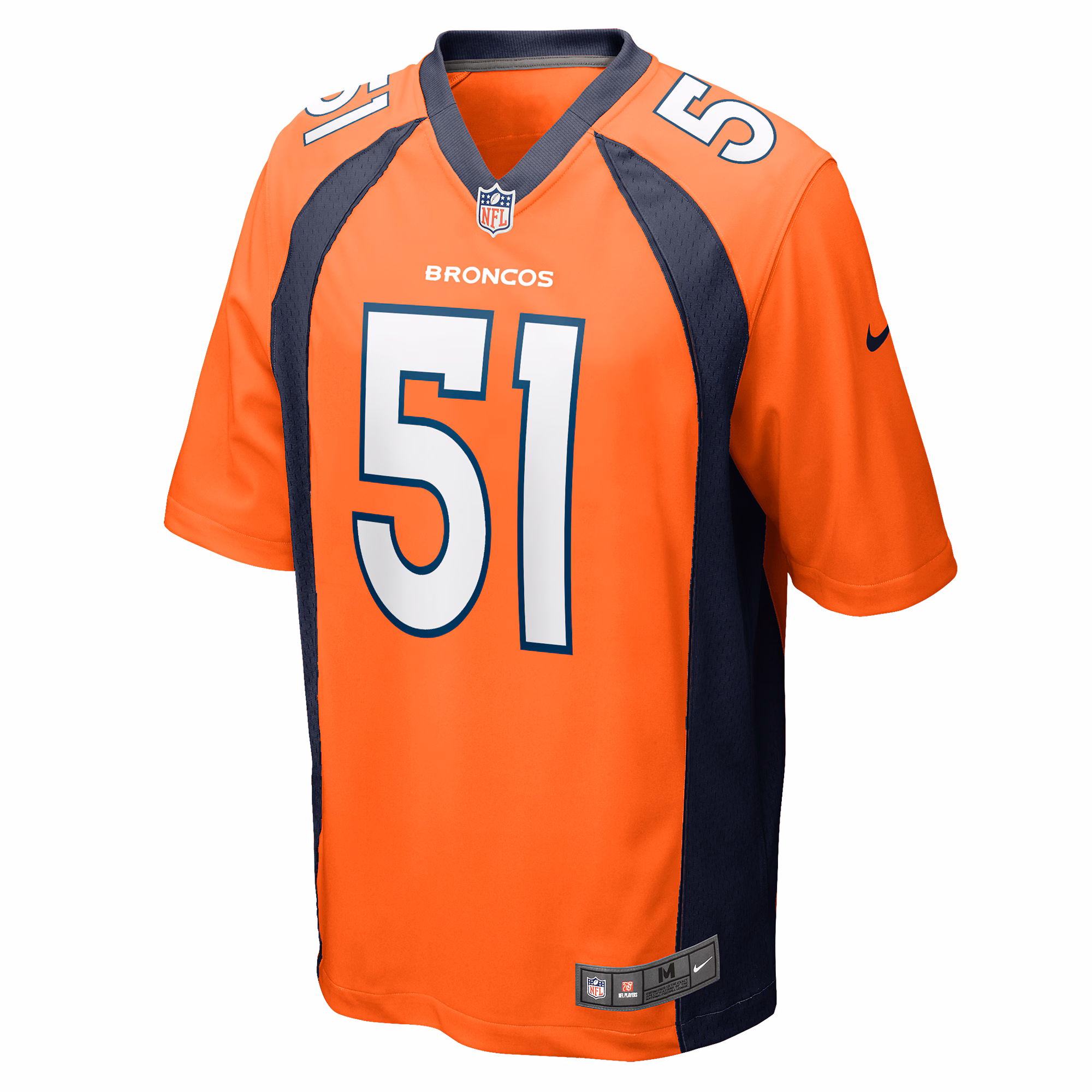 Ronnie Perkins Denver Broncos Nike  Game Jersey -  Orange