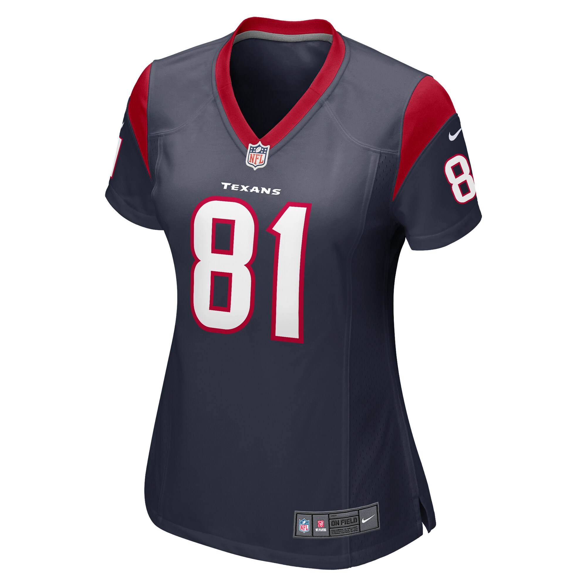 Eric Saubert Houston Texans Nike Women's  Game Jersey -  Navy