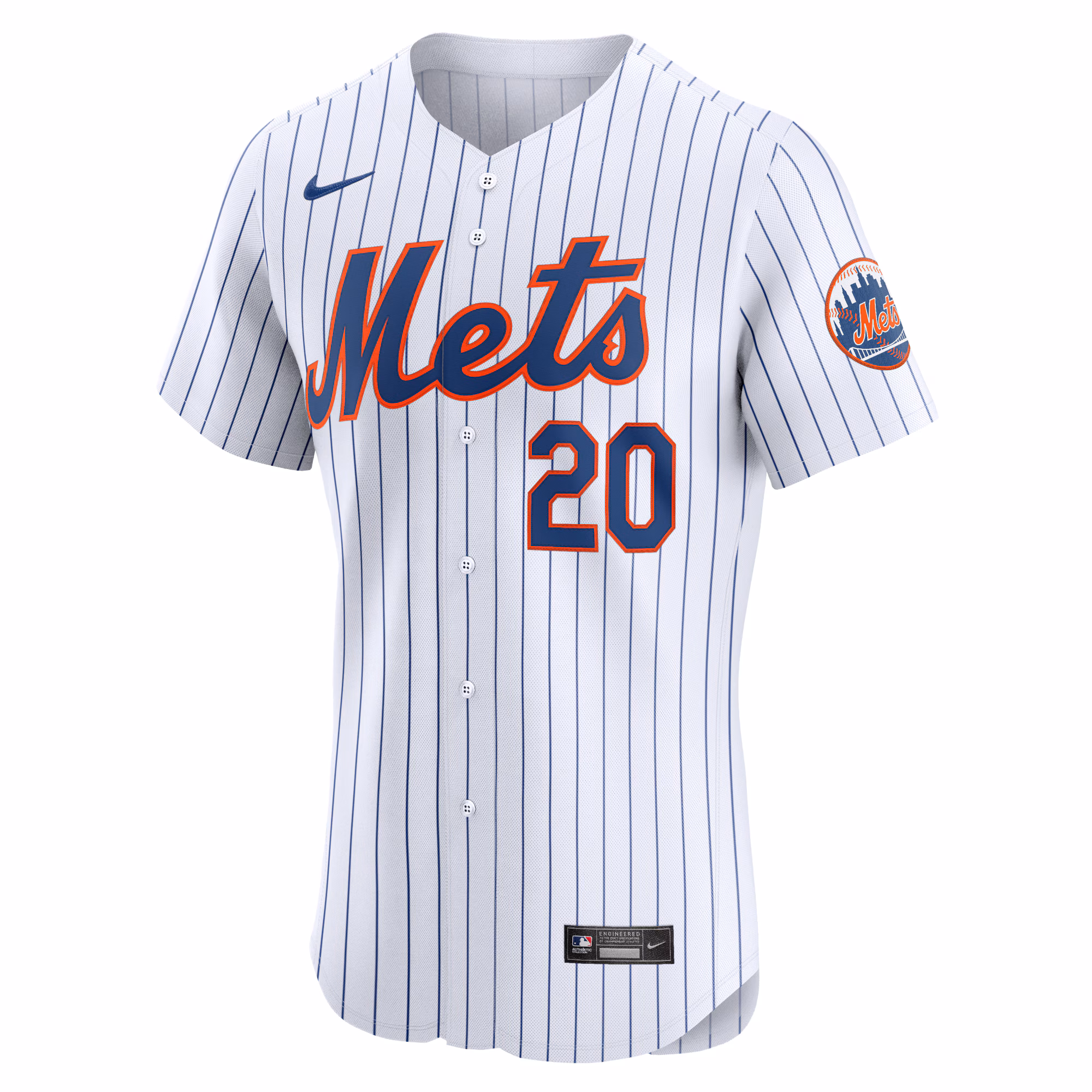 Pete Alonso New York Mets Nike Home Elite Jersey - White
