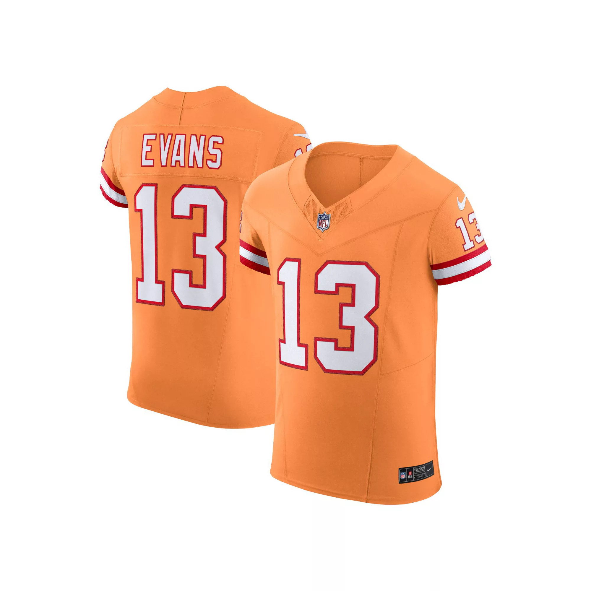 Men's Nike Mike Evans Orange Tampa Bay Buccaneers Alternate Vapor F.U.S.E. Elite Jersey