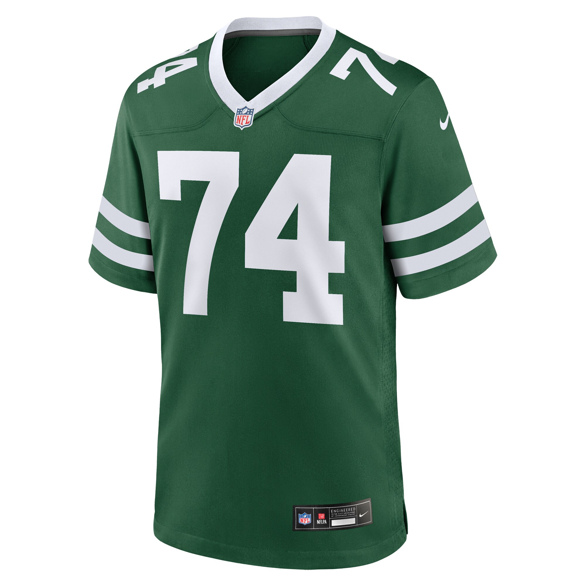 Olu Fashanu New York Jets Nike 2024 NFL Draft First Round Pick Player Game Jersey - Gotham Green