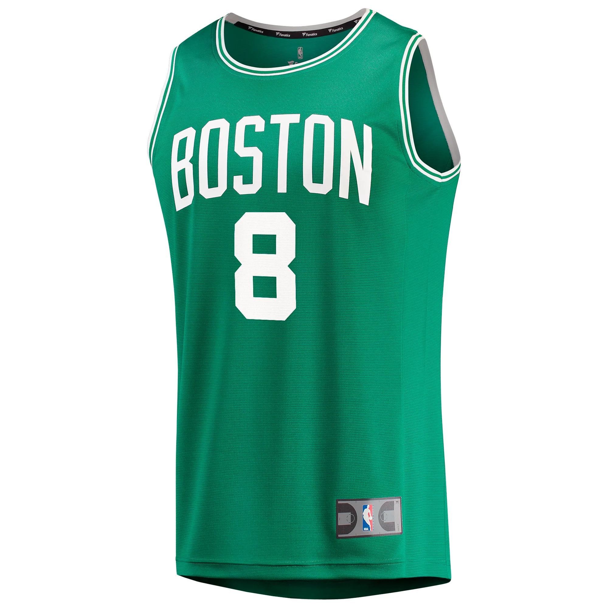 Youth Fanatics Kristaps Porzingis Kelly Green Boston Celtics Fast Break Player Jersey - Icon Edition