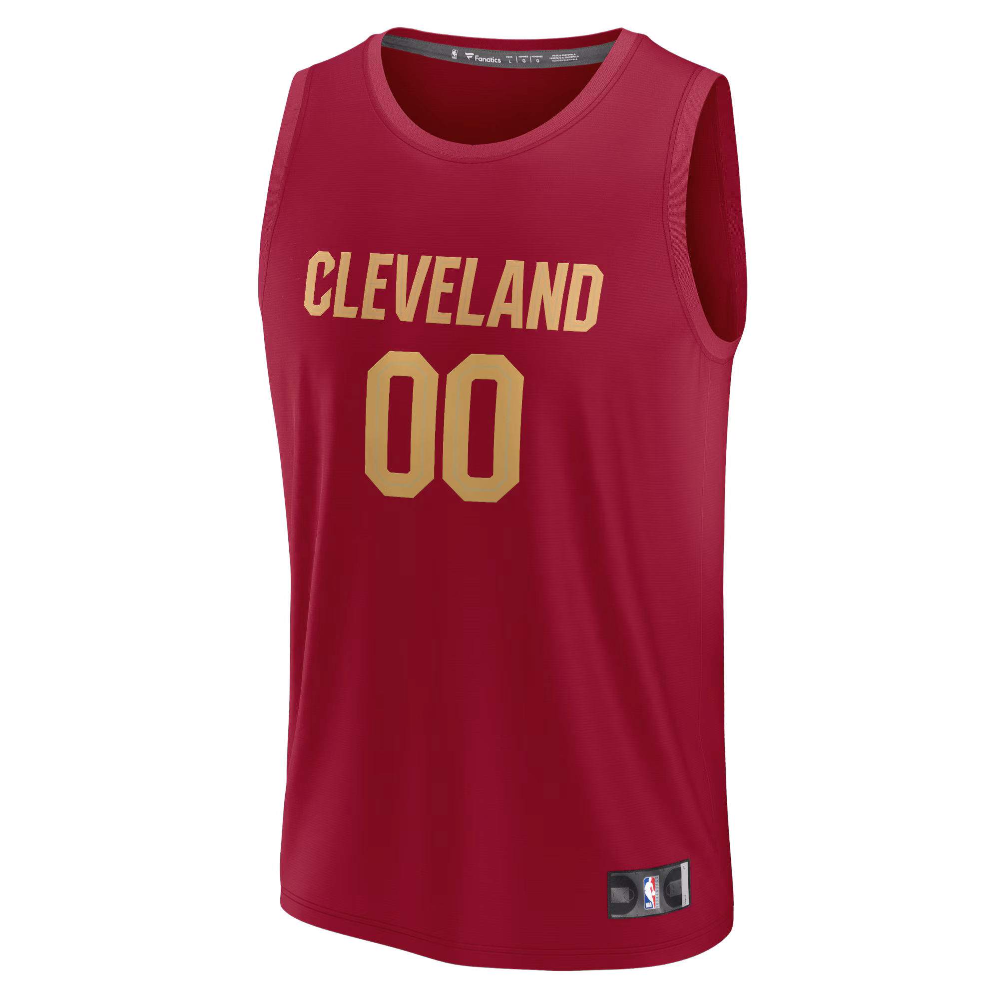 Cleveland Cavaliers Fanatics Youth Fast Break Custom Jersey - Maroon - Icon Edition