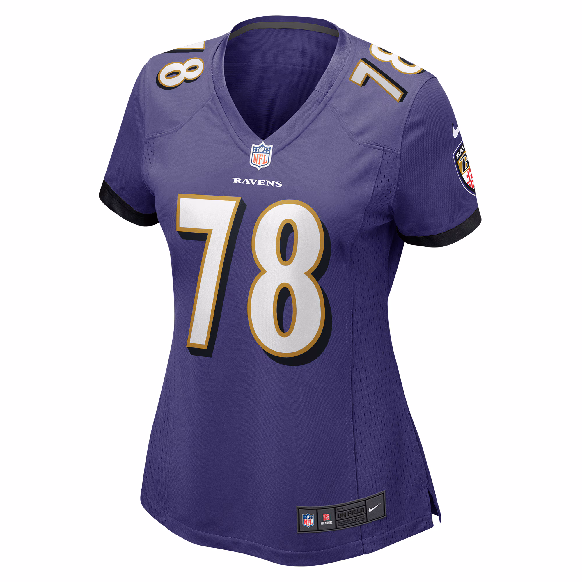 Morgan Moses Baltimore Ravens Nike Women's Game Player Jersey - Purple