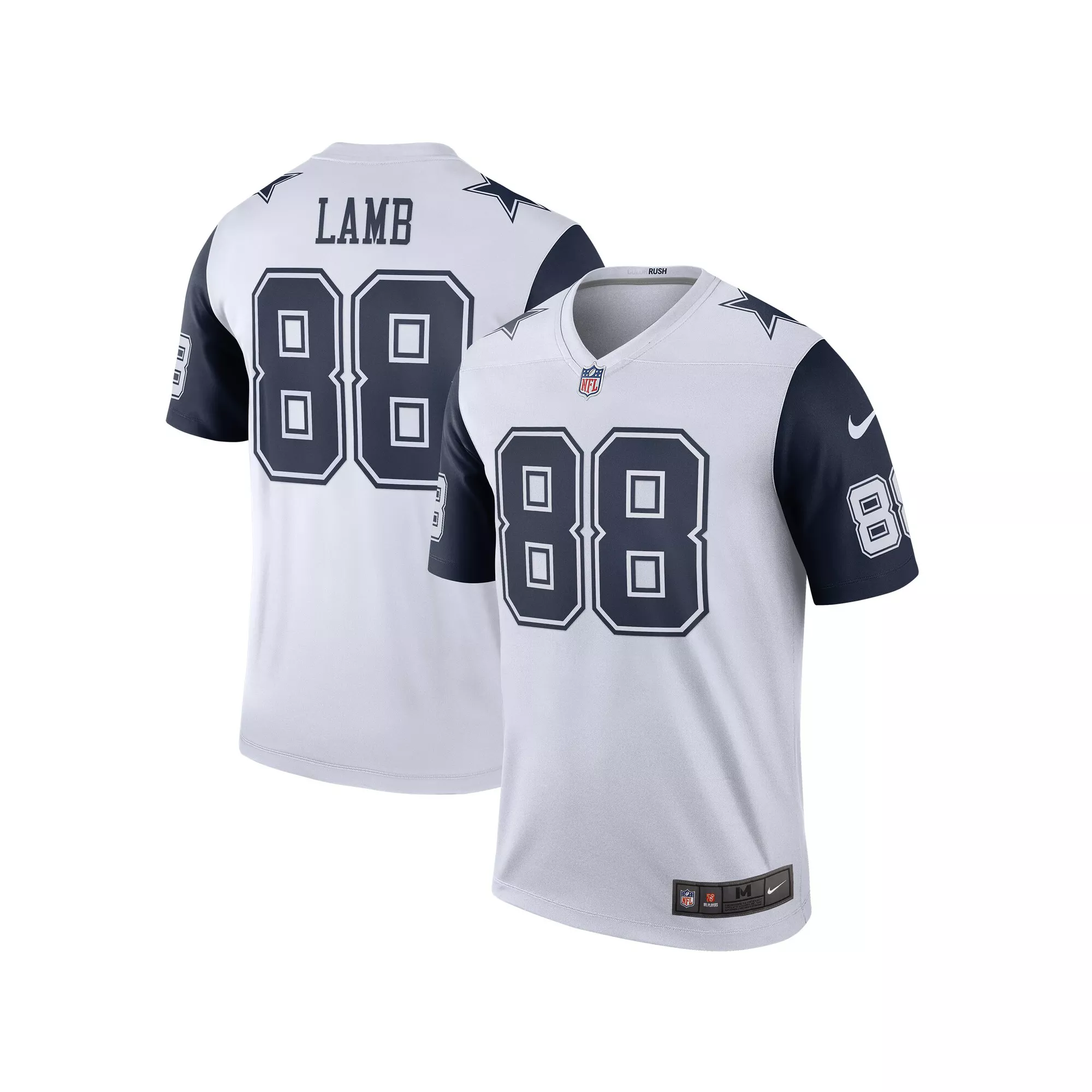 Men's Nike CeeDee Lamb White Dallas Cowboys 2nd Alternate Legend Jersey