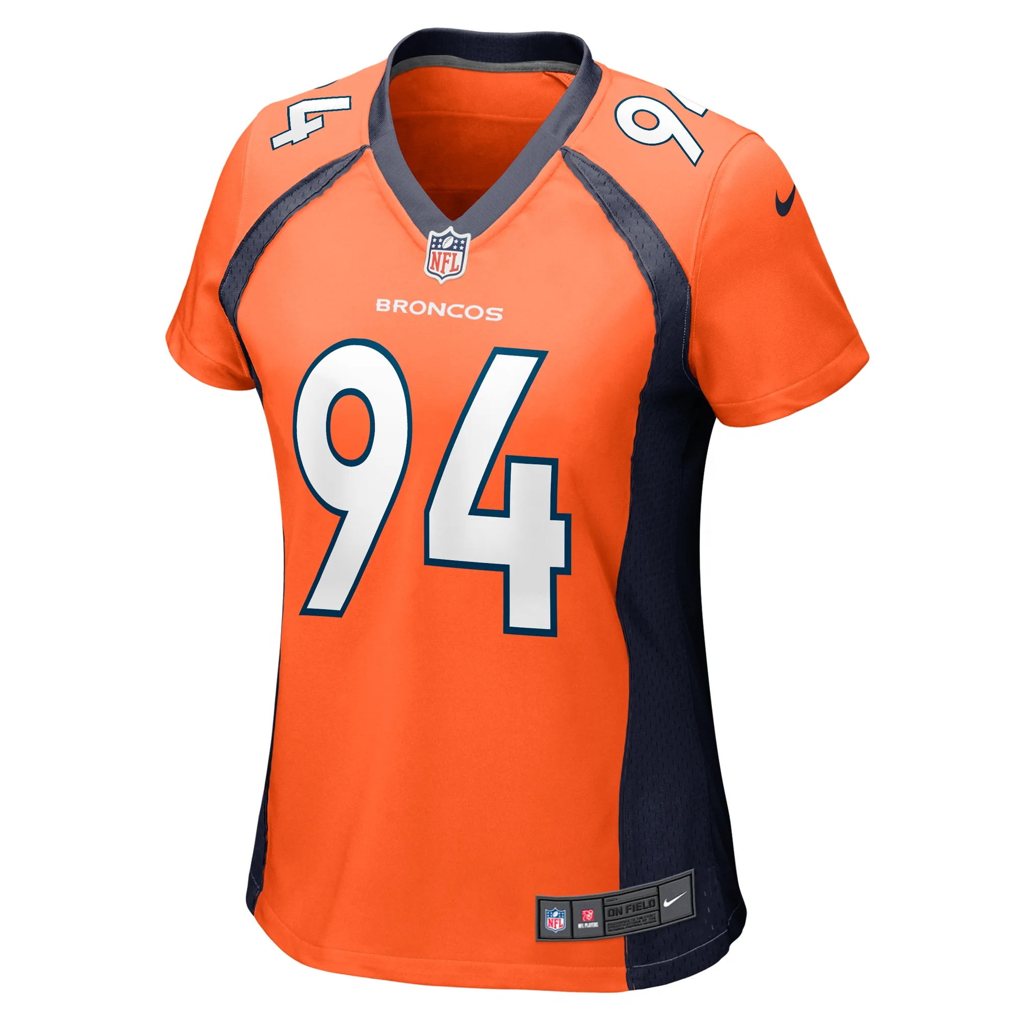 Women's Nike Keondre Coburn Orange Denver Broncos Game Jersey