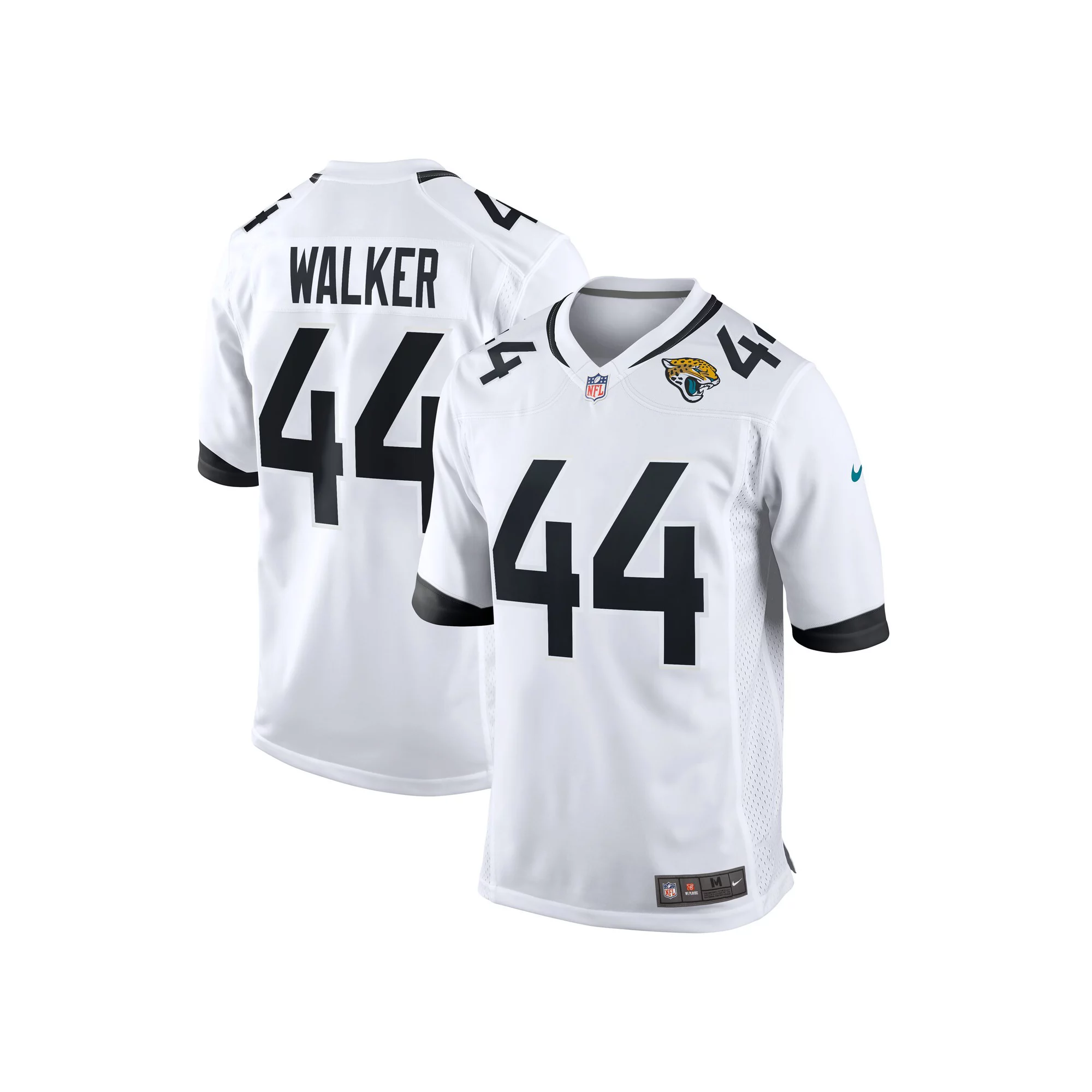 Men's Nike Travon Walker White Jacksonville Jaguars Player Game Jersey