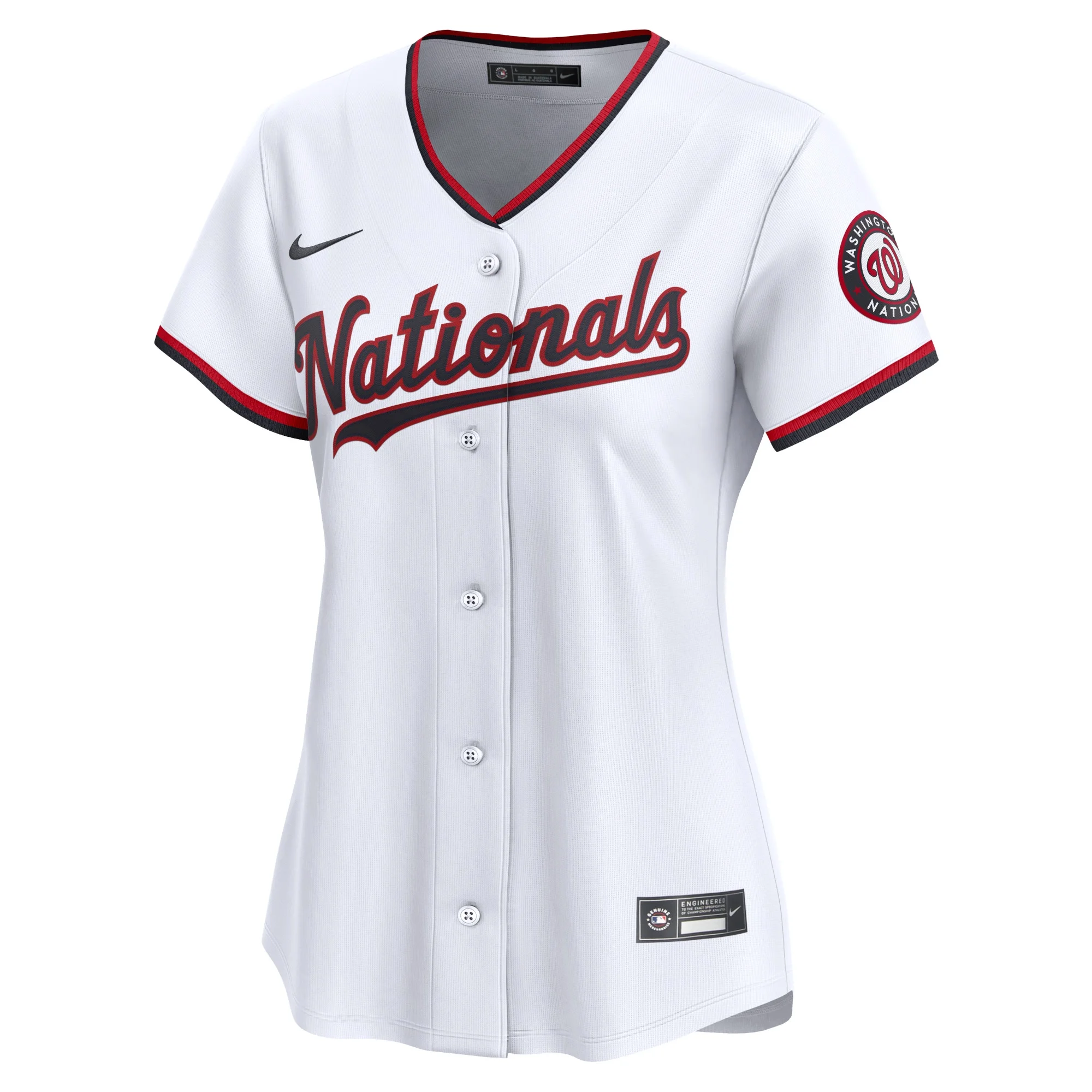 Women's Nike White Washington Nationals 2024 Jackie Robinson Day Home Limited Jersey