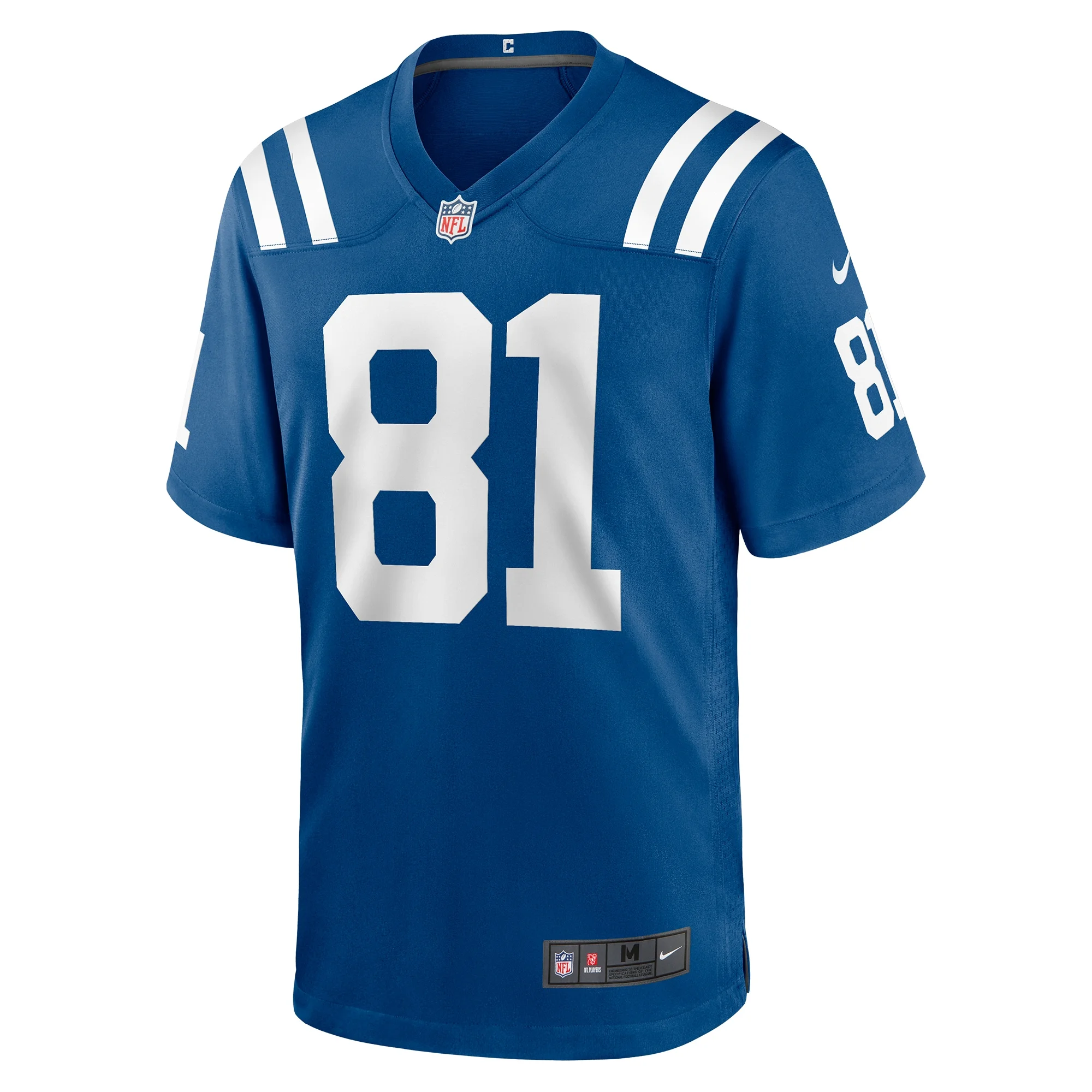 Men's Nike Mo Alie-Cox Royal Indianapolis Colts Team Game Jersey