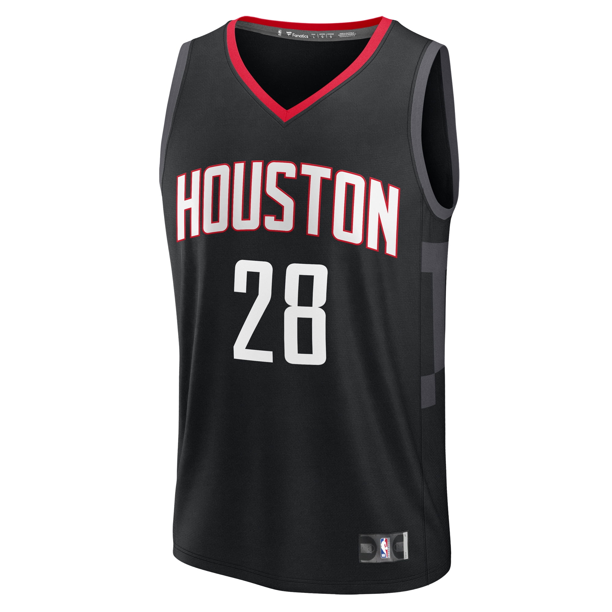 Youth Fanatics Alperen Sengun Black Houston Rockets Fast Break Replica Player Jersey - Statement Edition