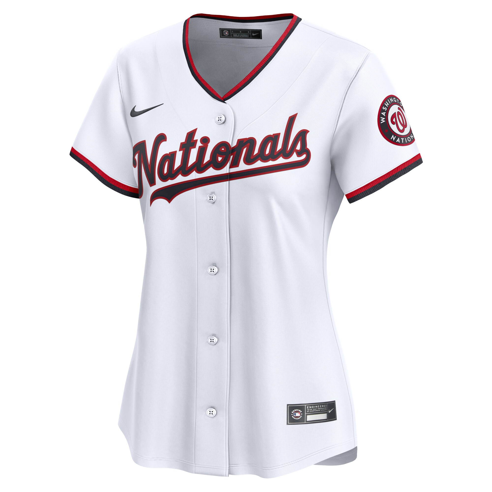 Washington Nationals Nike Women's 2024 Jackie Robinson Day Home Limited Jersey – White