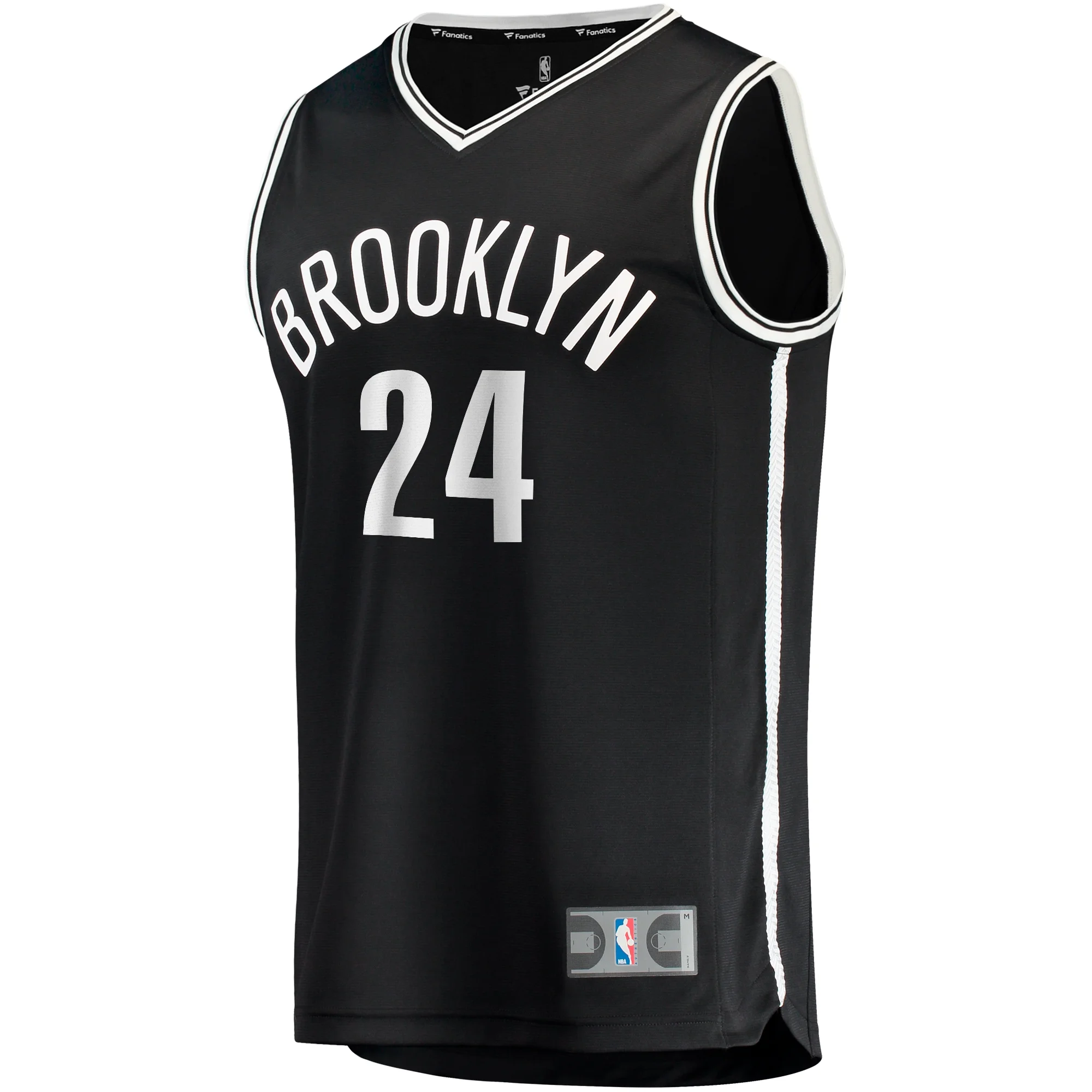 Men's Fanatics Cam Thomas Black Brooklyn Nets Big & Tall Fast Break Player Jersey - Icon Edition