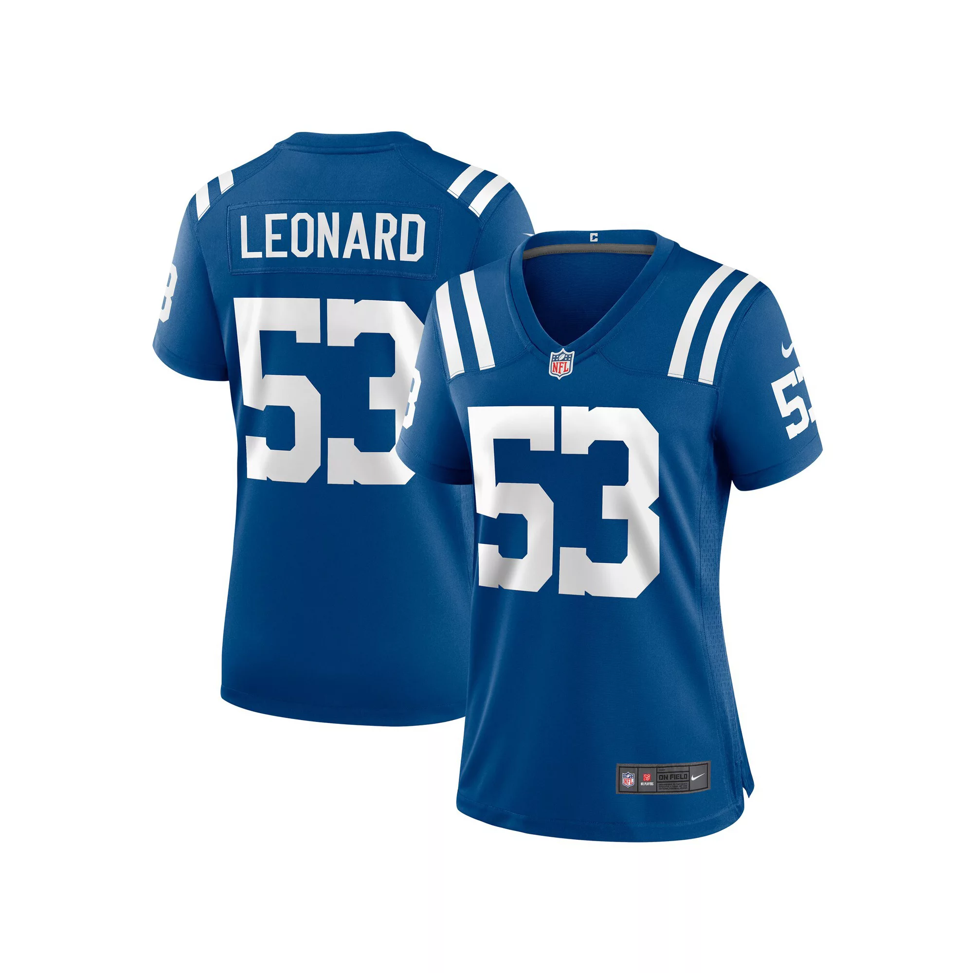 Women's Nike Shaquille Leonard Royal Indianapolis Colts Player Game Jersey