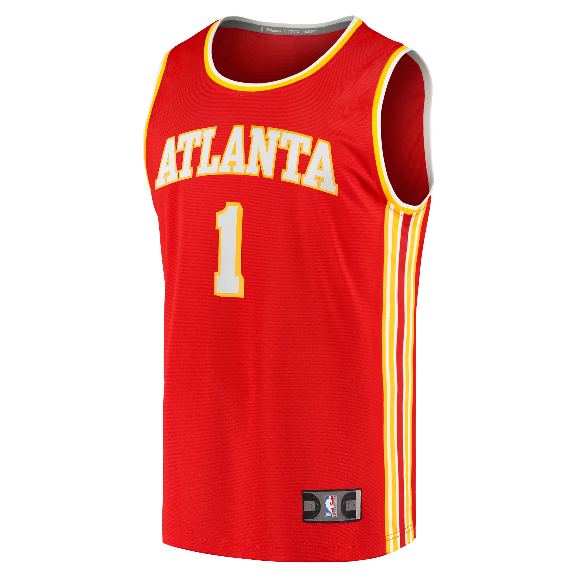 Jalen Johnson Atlanta Hawks Fanatics Youth Fast Break Replica Jersey - Icon Edition - Red