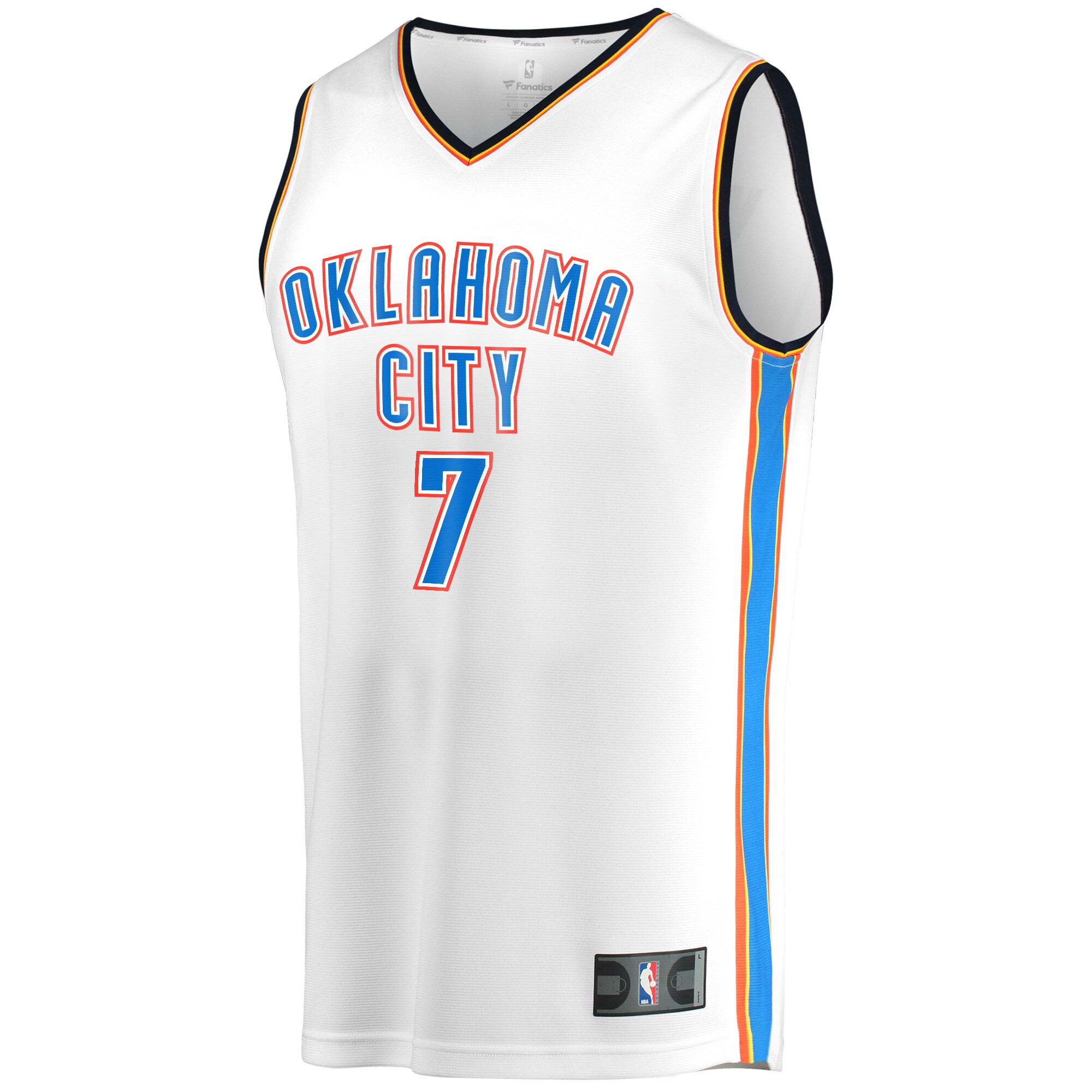 Chet Holmgren Oklahoma City Thunder Fanatics Fast Break Player Jersey - Association Edition - White