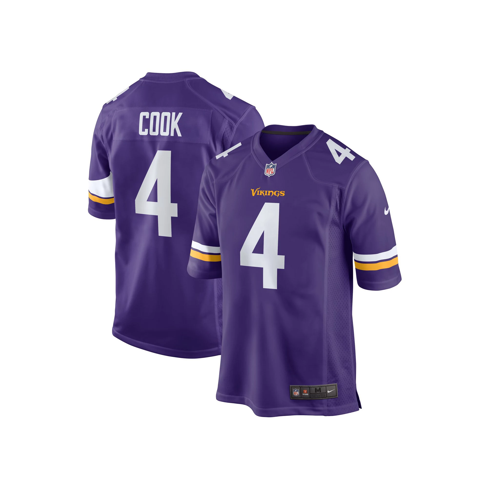 Men's Nike Dalvin Cook Purple Minnesota Vikings Game Jersey