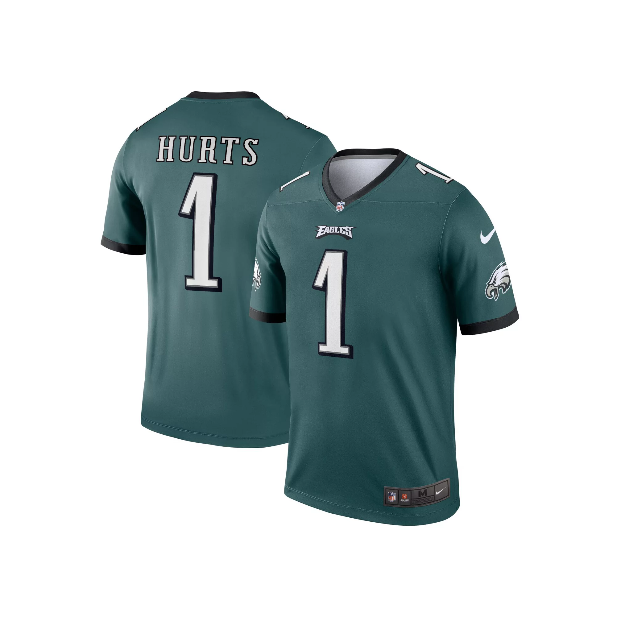 Men's Nike Jalen Hurts Midnight Green Philadelphia Eagles Legend Jersey