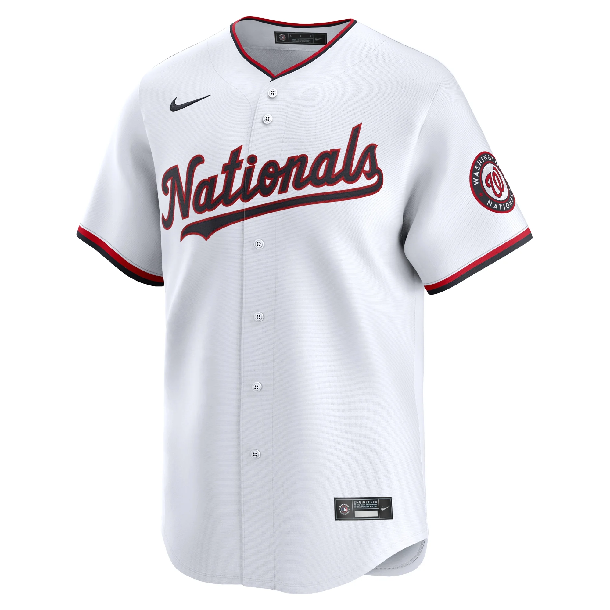 Men's Nike Nick Senzel White Washington Nationals Home Limited Player Jersey