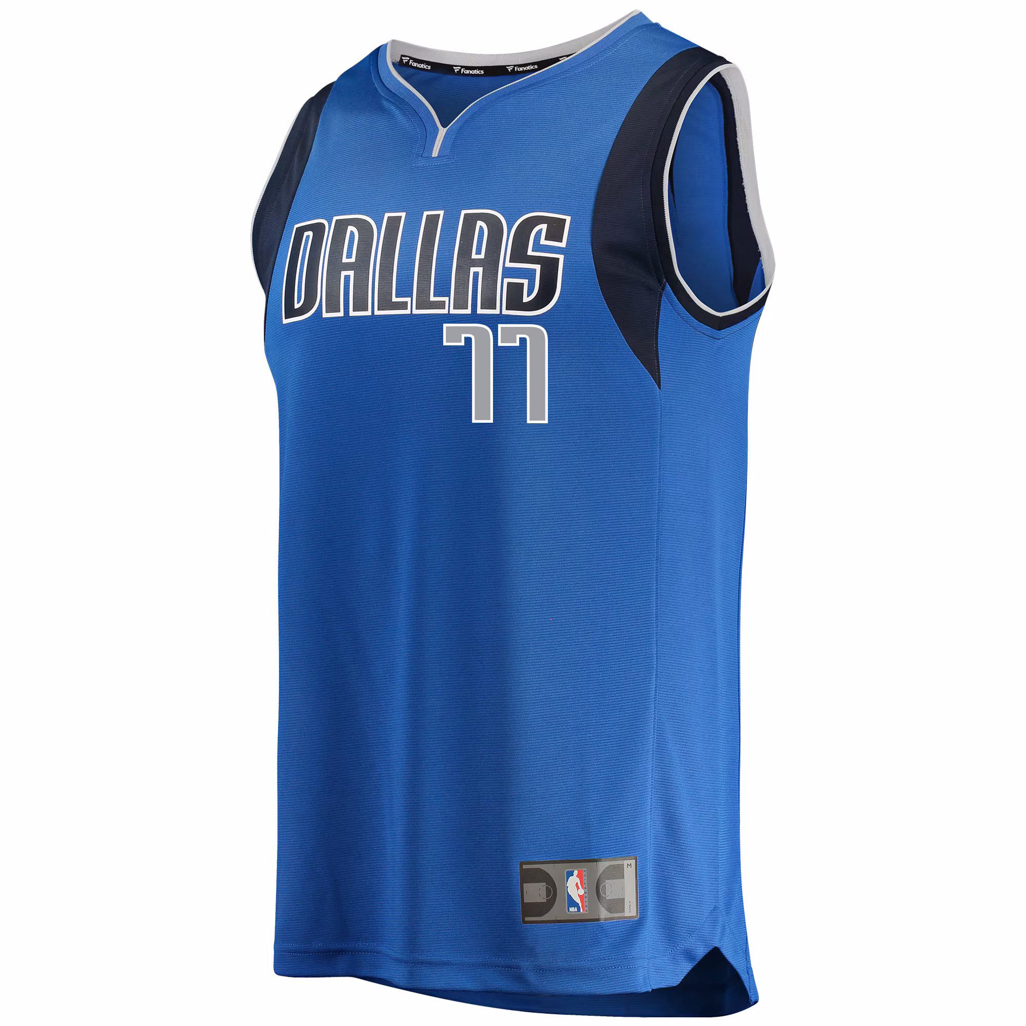 Luka Doncic Dallas Mavericks Fanatics Youth Replica Fast Break Jersey Blue - Icon Edition