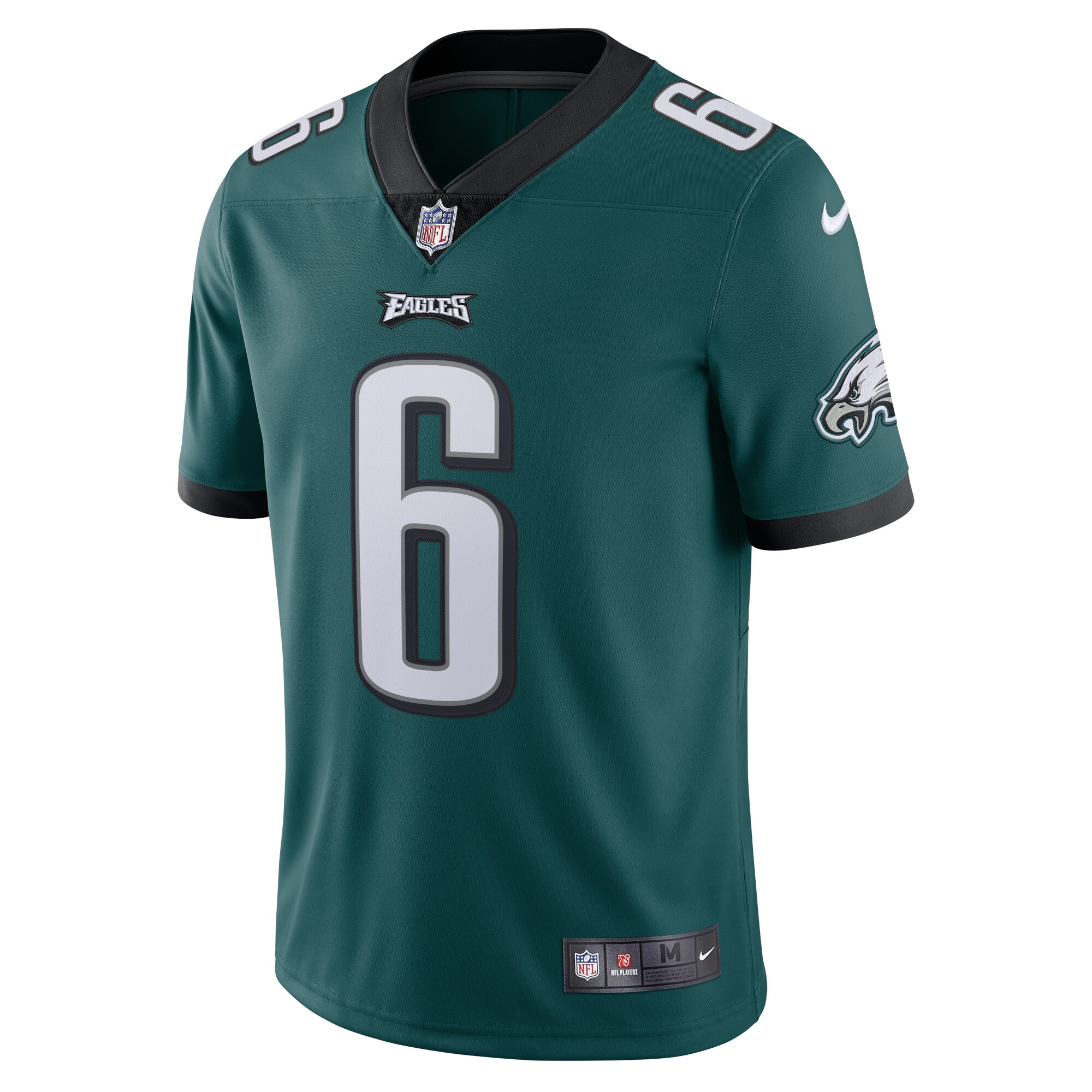 DeVonta Smith Philadelphia Eagles Nike Vapor Limited Jersey - Midnight Green