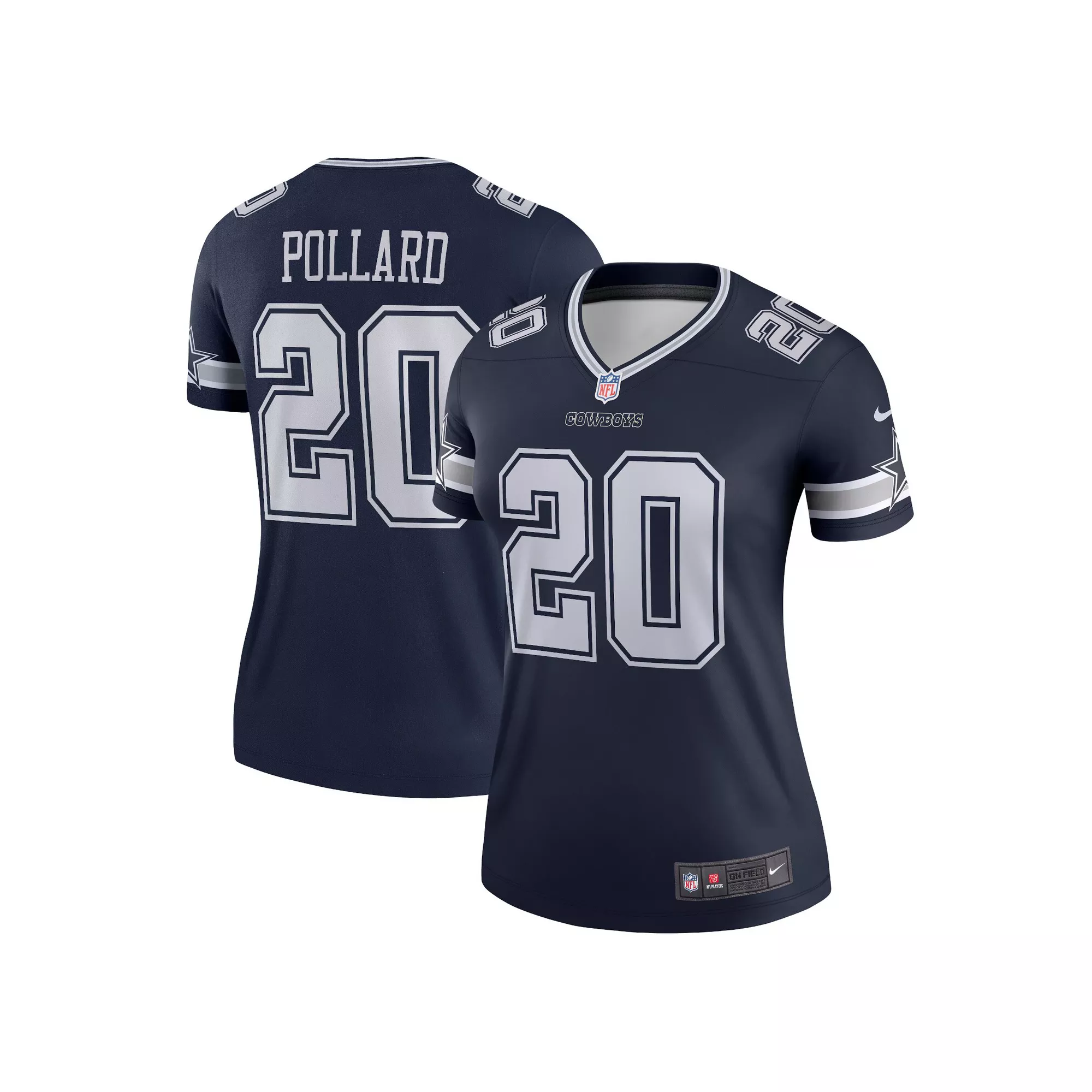 Women's Nike Tony Pollard Navy Dallas Cowboys  Legend Jersey
