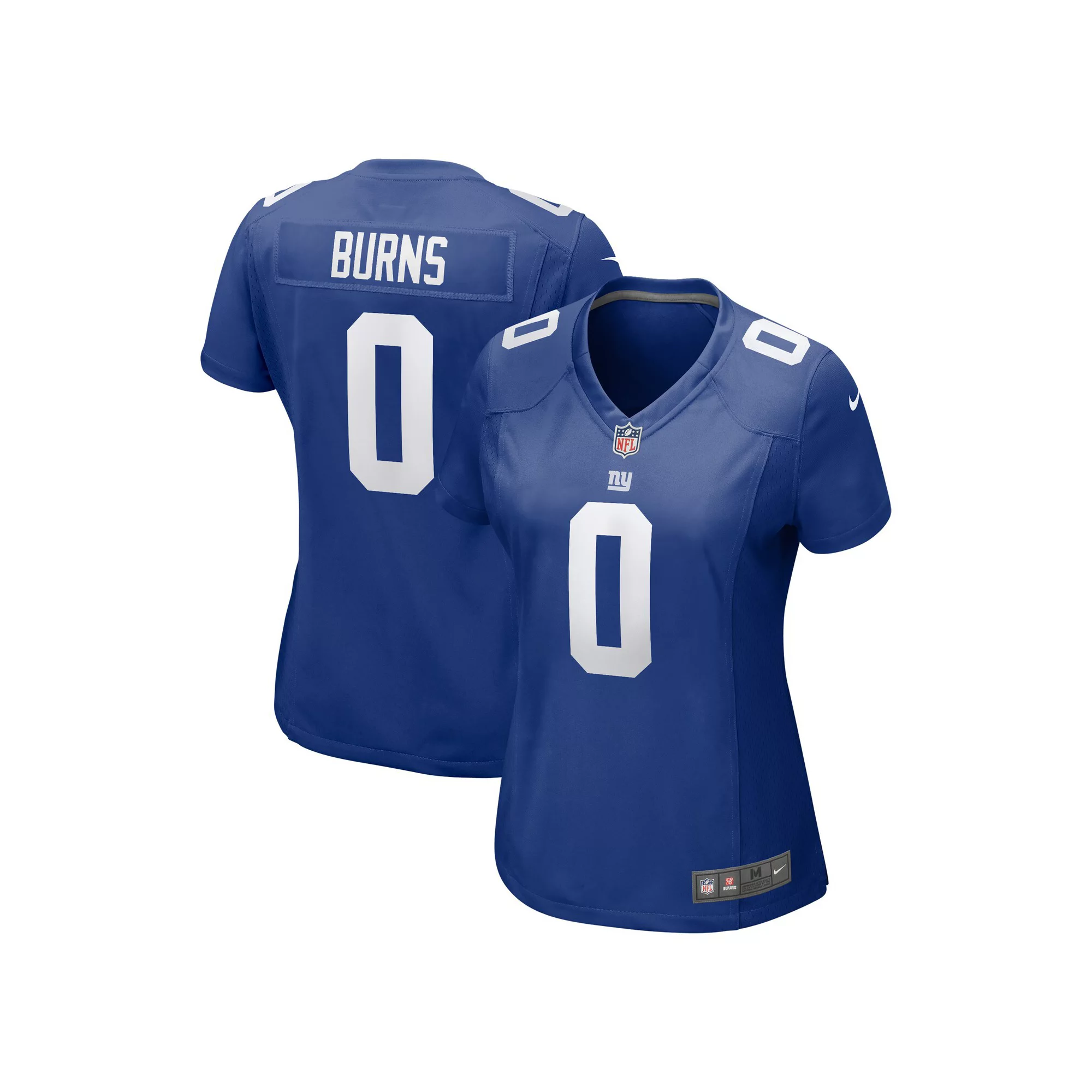 Women's Nike Brian Burns Royal New York Giants Game Player Jersey