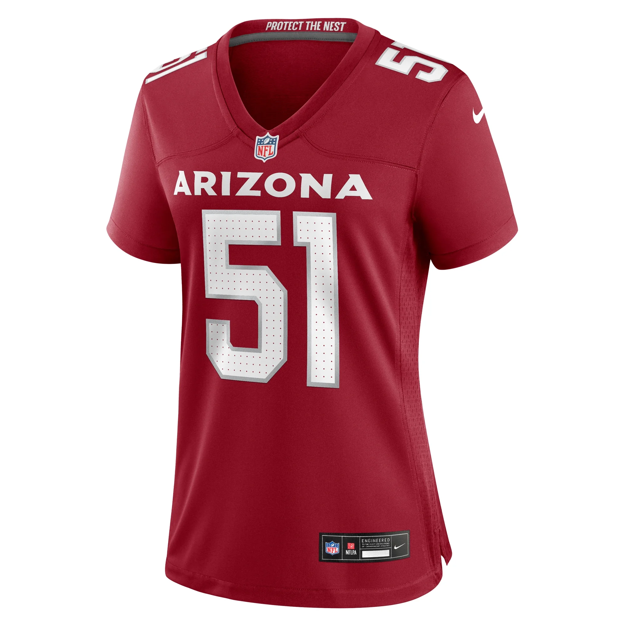 Women's Nike Krys Barnes Cardinal Arizona Cardinals Team Game Jersey