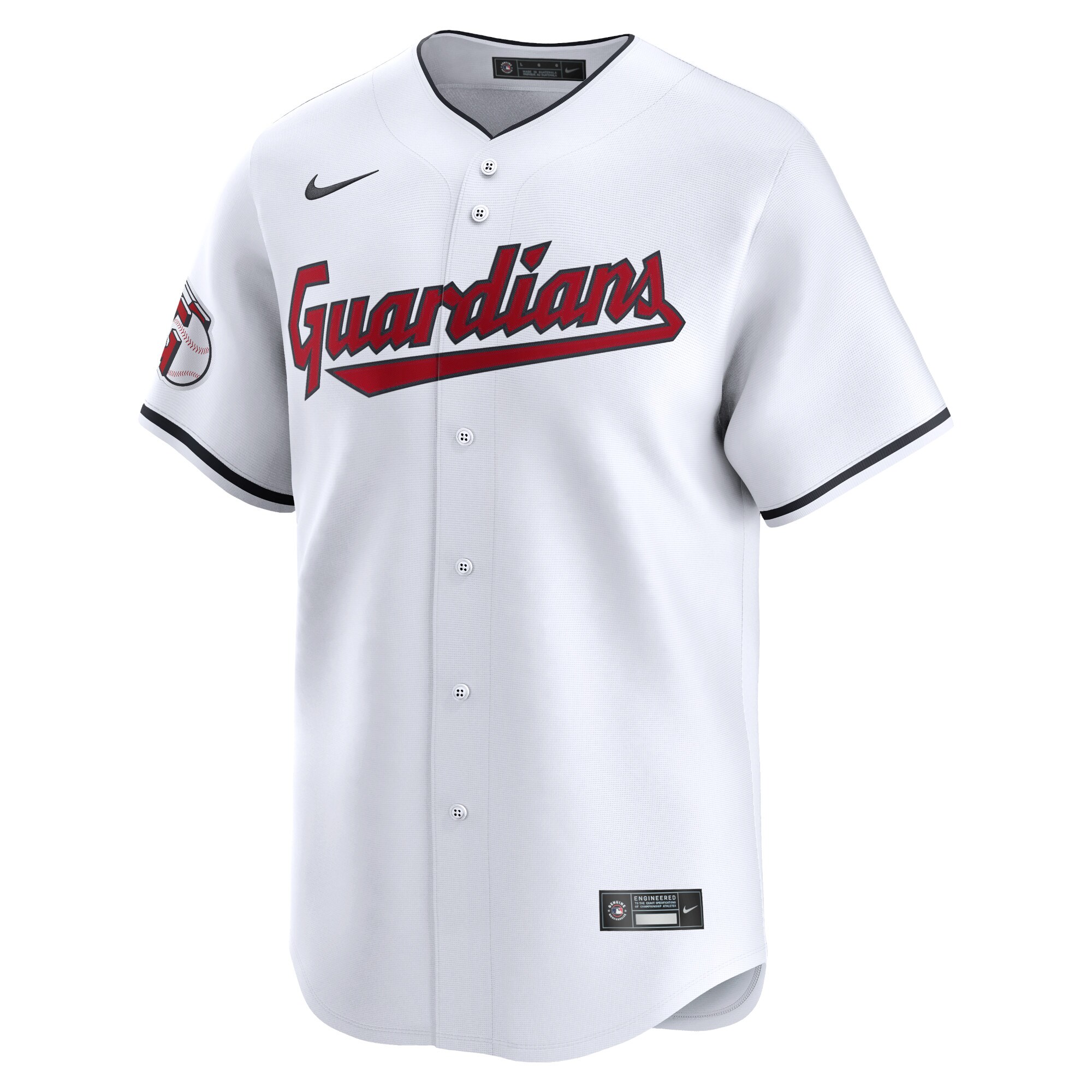 Cleveland Guardians Nike Youth Home Limited Jersey - White