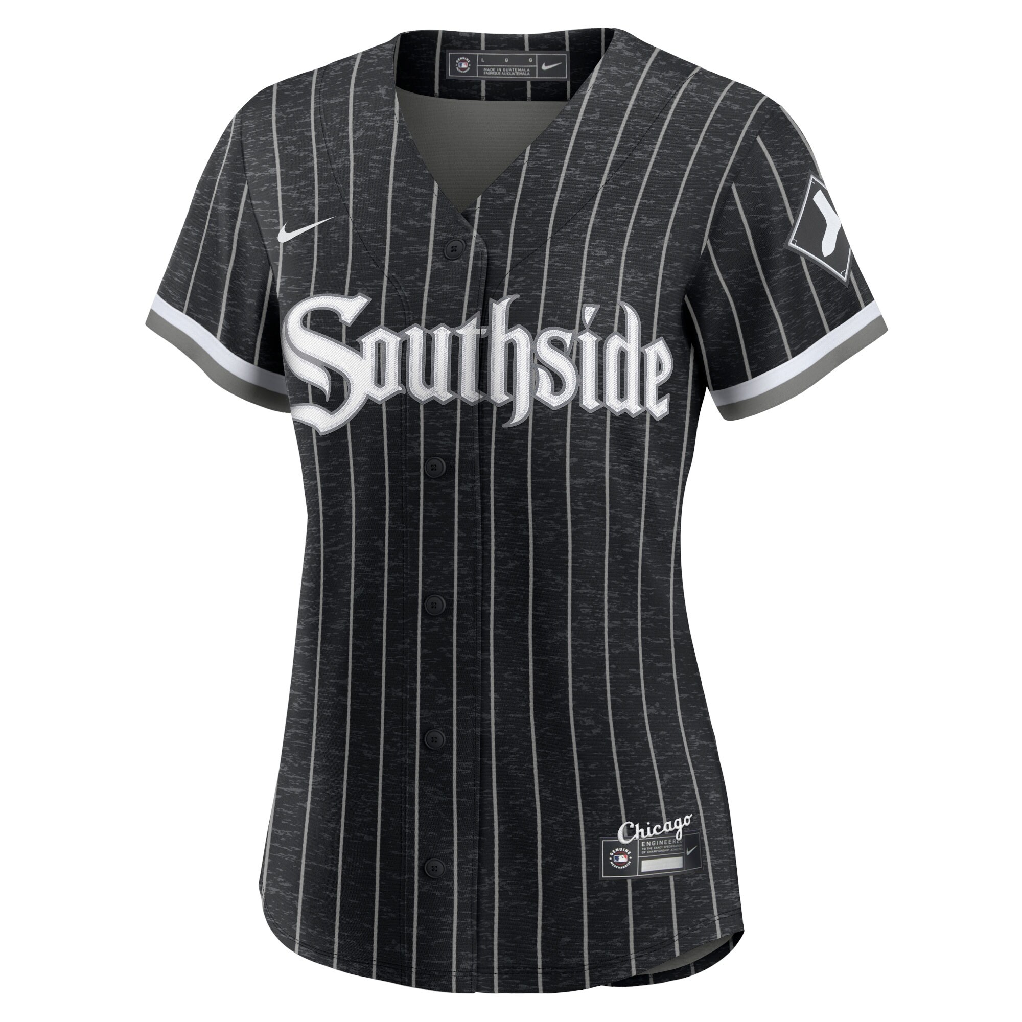 Yoan Moncada Chicago White Sox Nike Women's City Connect Replica Player Jersey - Black