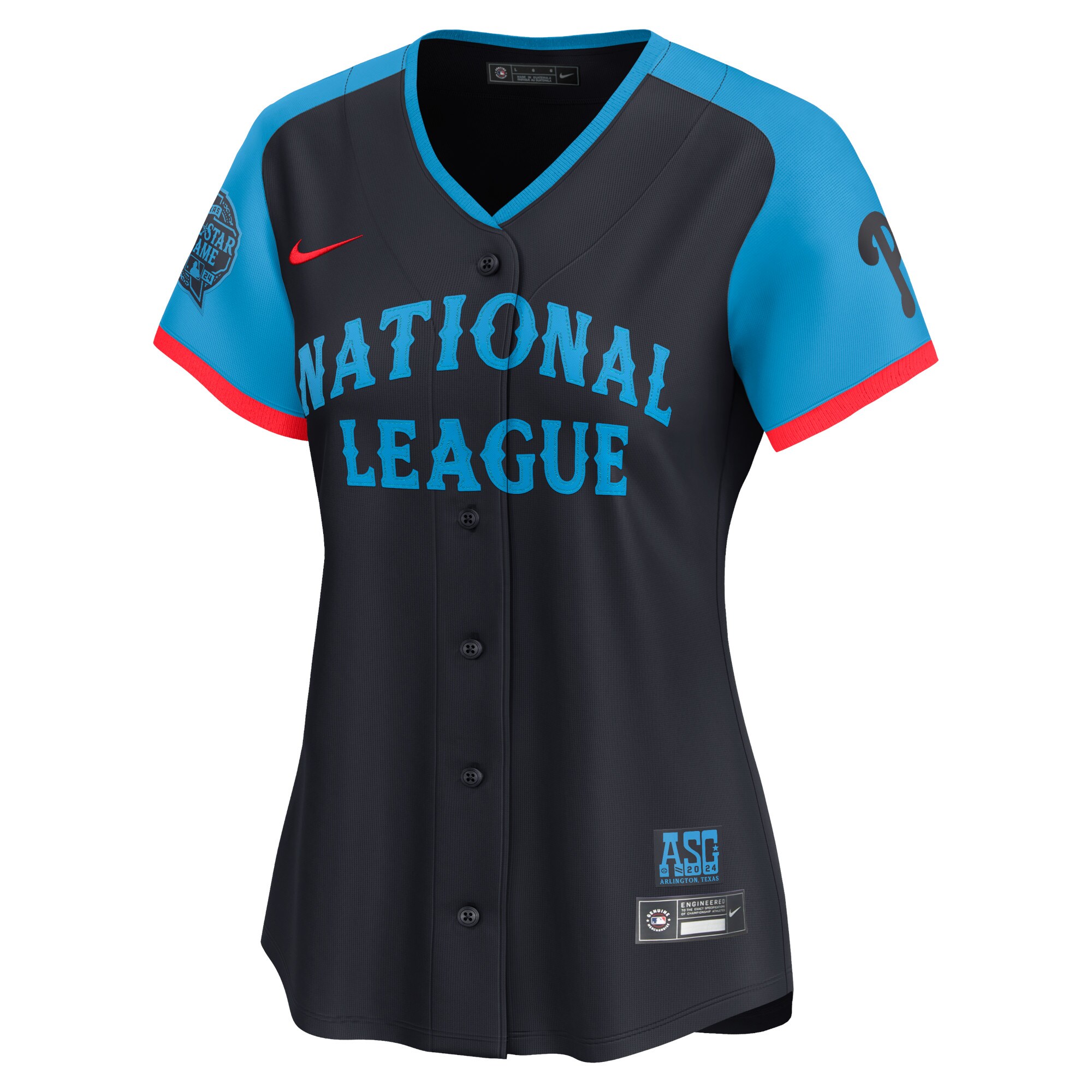Trea Turner National League Nike Women's 2024 MLB All-Star Game Limited Player Jersey - Navy