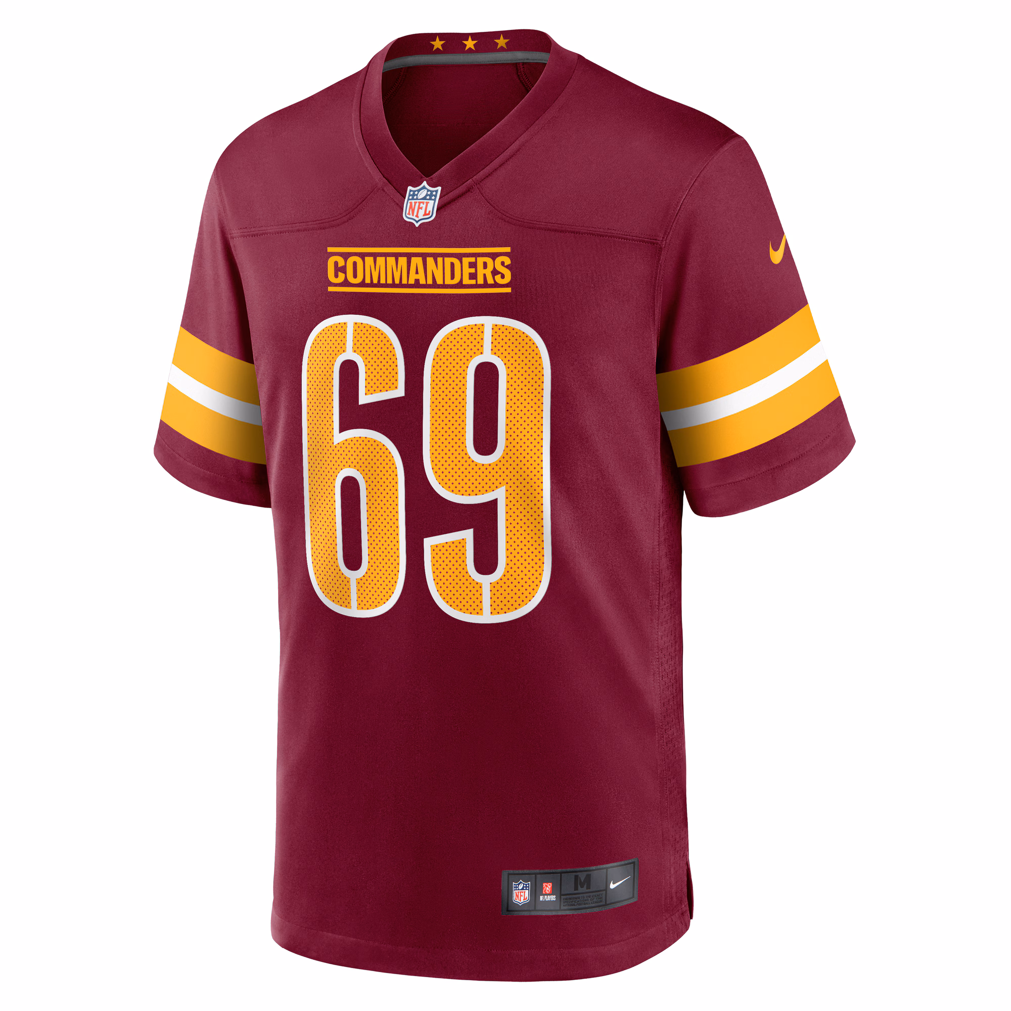 Tyler Larsen Washington Commanders Nike  Game Jersey -  Burgundy