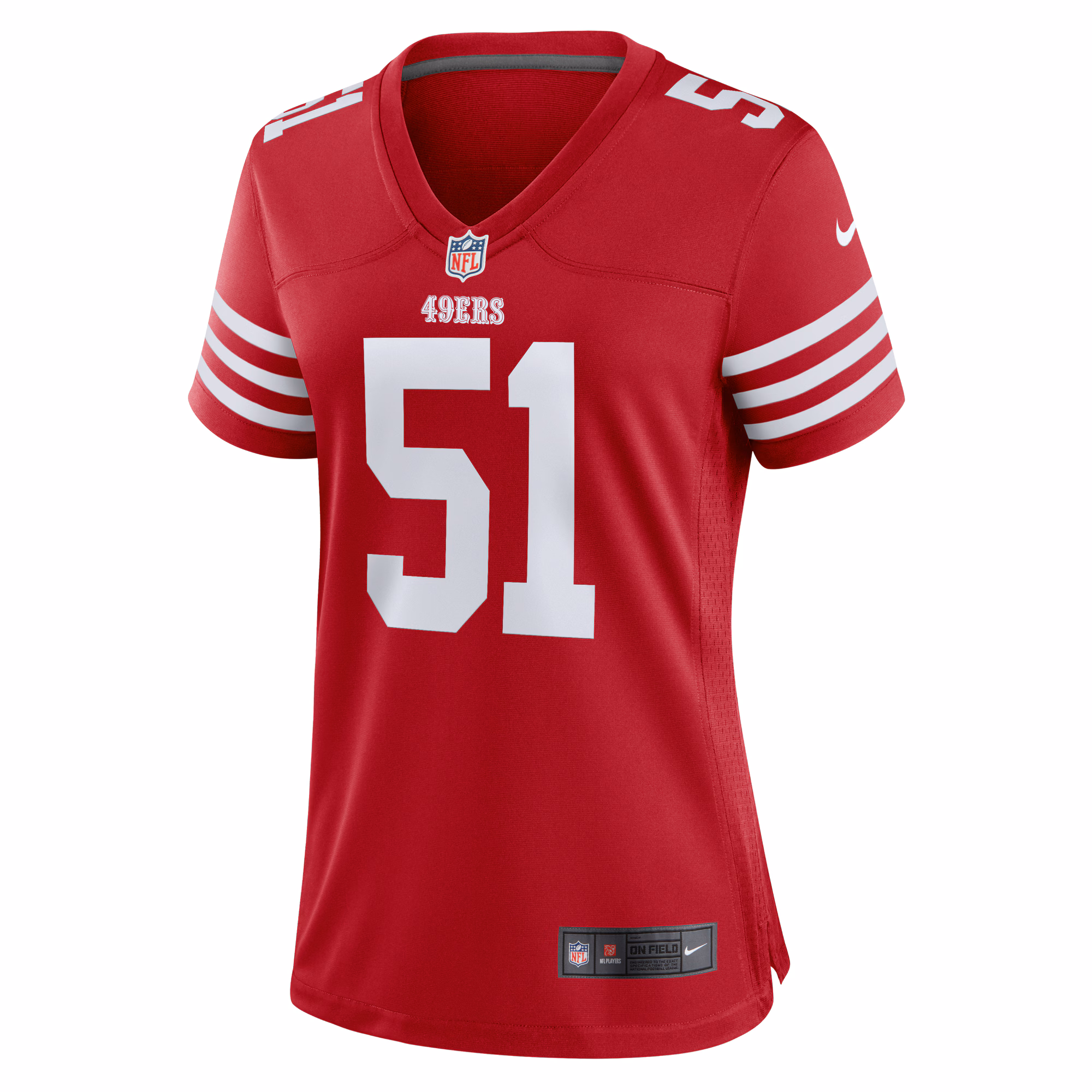 Robert Beal Jr San Francisco 49ers Nike Women's  Game Jersey -  Scarlet