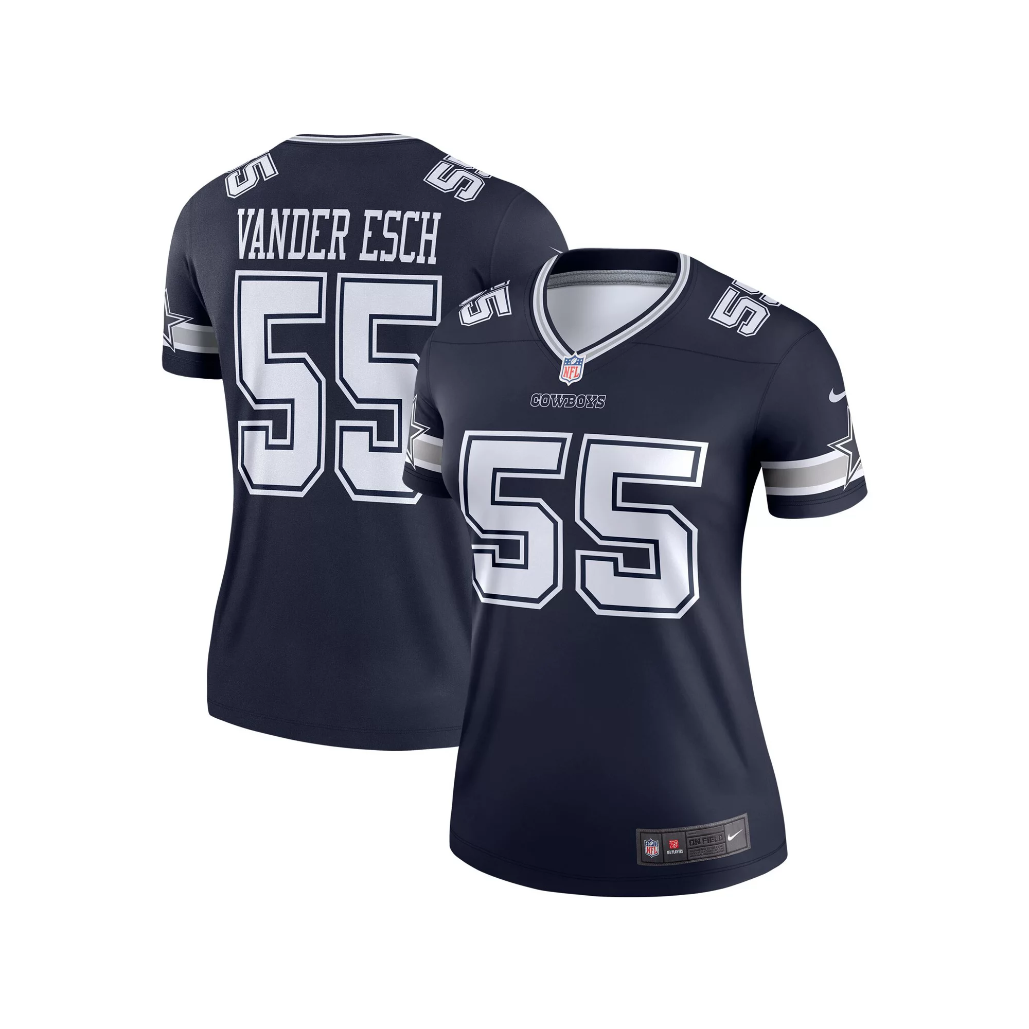 Women's Nike Leighton Vander Esch Navy Dallas Cowboys Legend Player Jersey