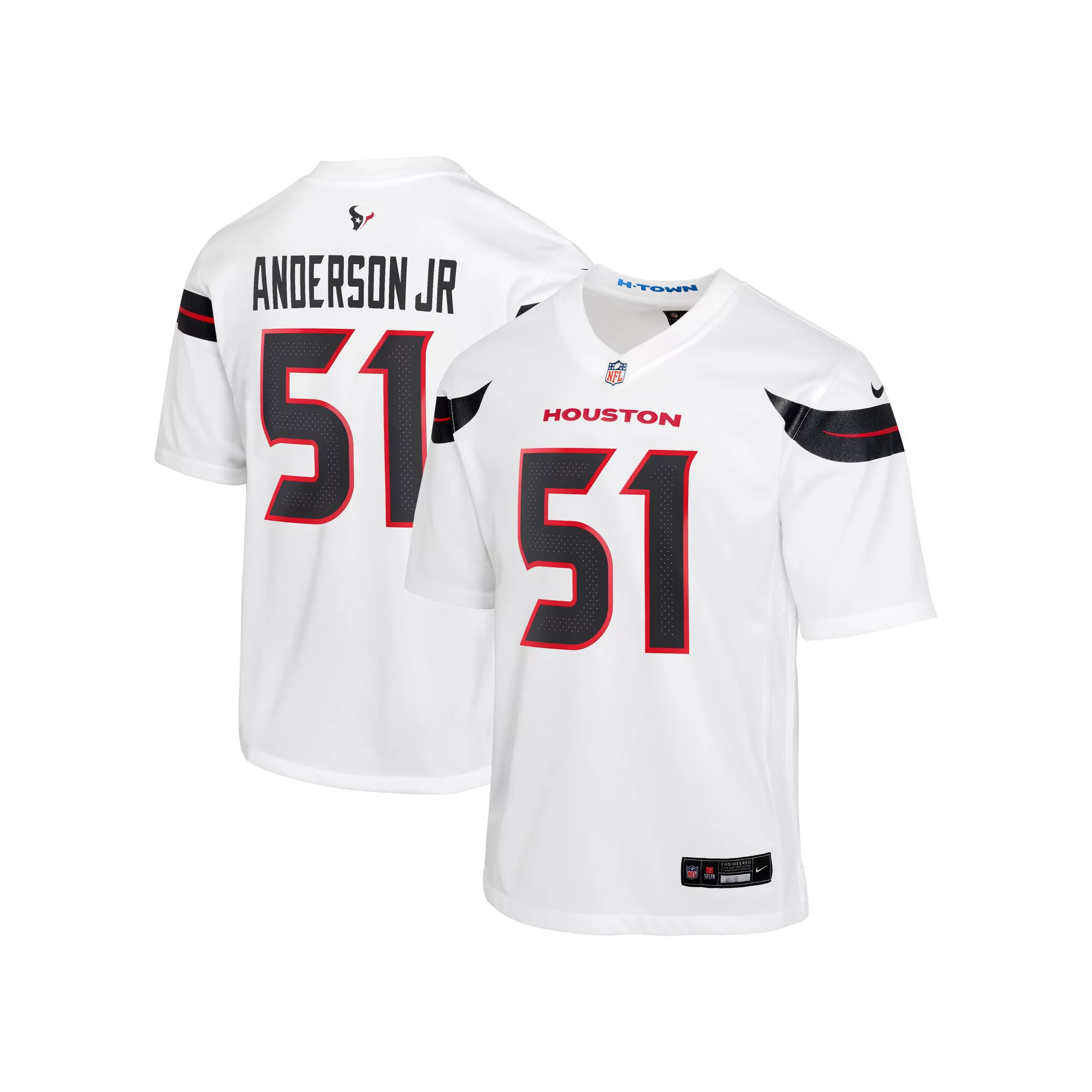 Youth Nike Will Anderson Jr. White Houston Texans Game Jersey