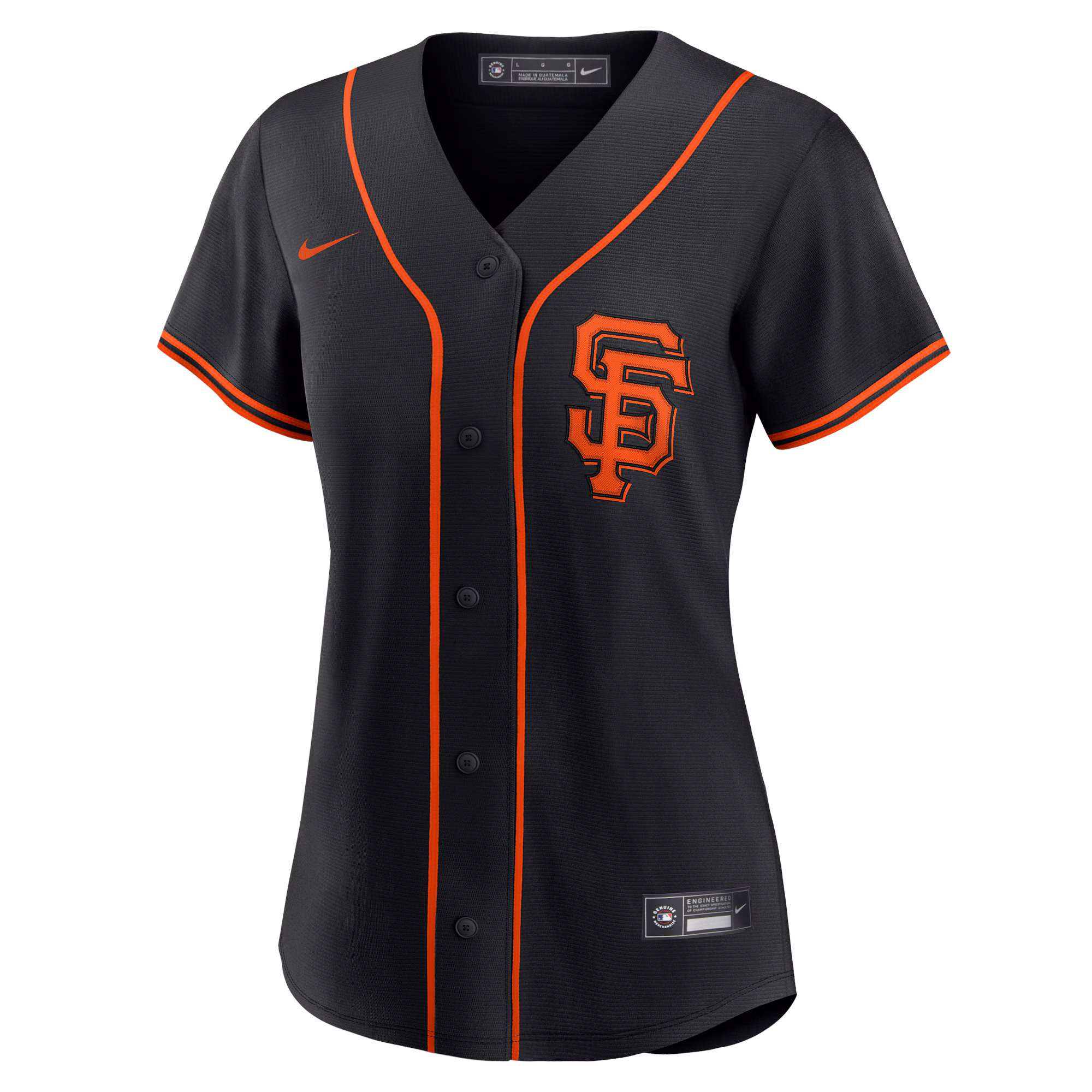 San Francisco Giants Nike Women's Alternate Replica Team Jersey - Black