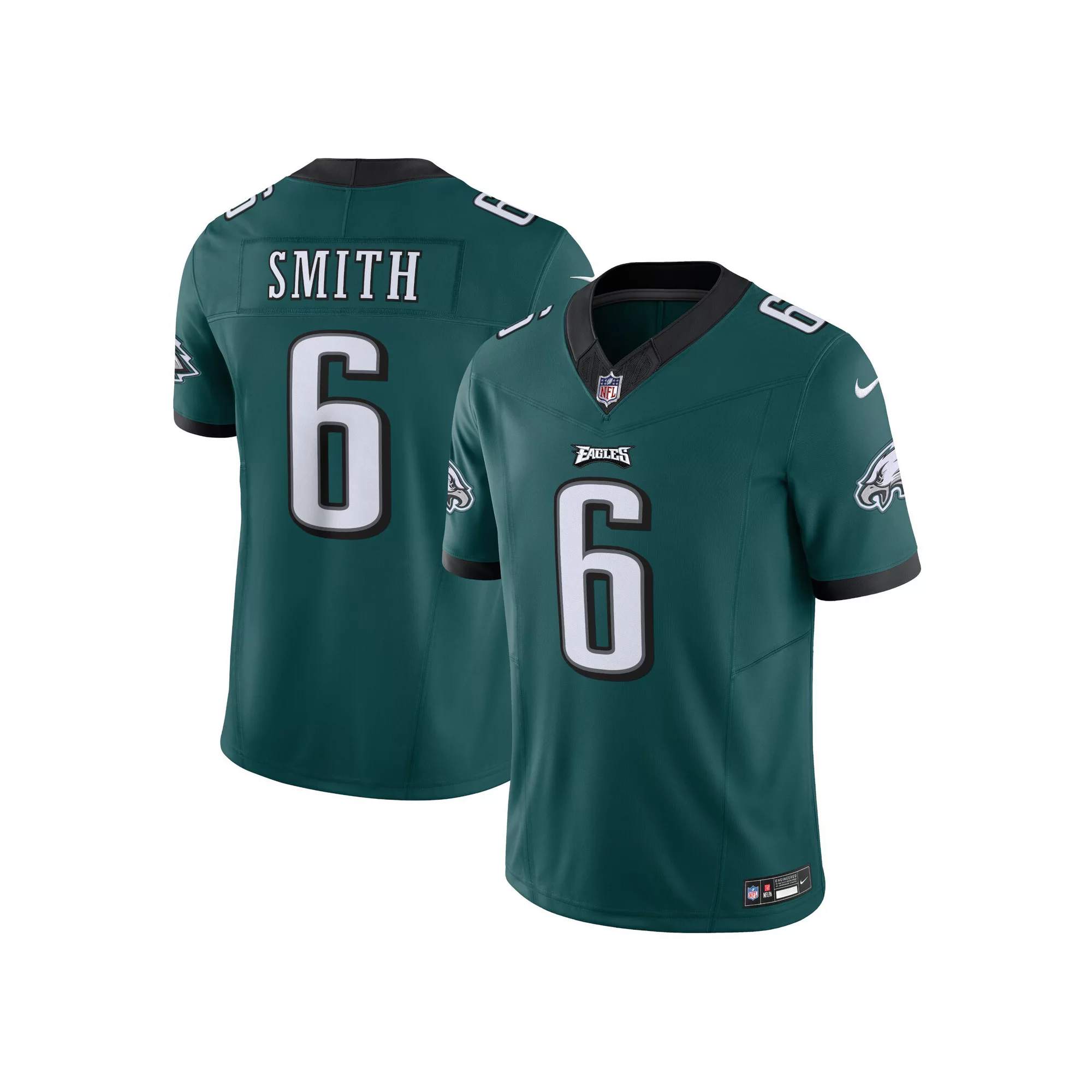 Men's Nike DeVonta Smith Midnight Green Philadelphia Eagles Vapor F.U.S.E. Limited  Jersey