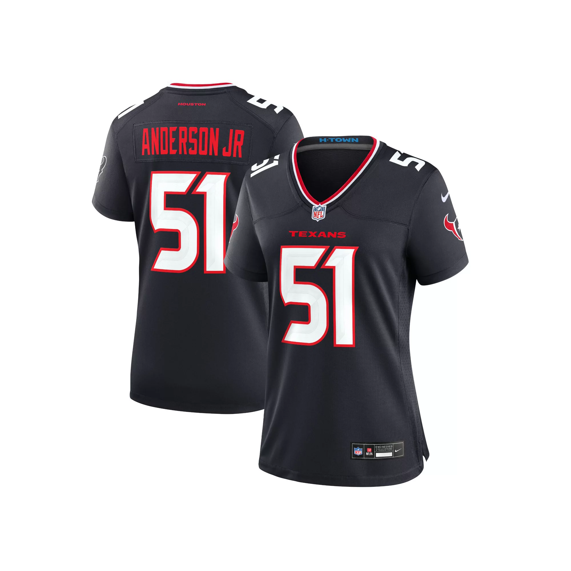 Women's Nike Will Anderson Jr. Navy Houston Texans Game Jersey
