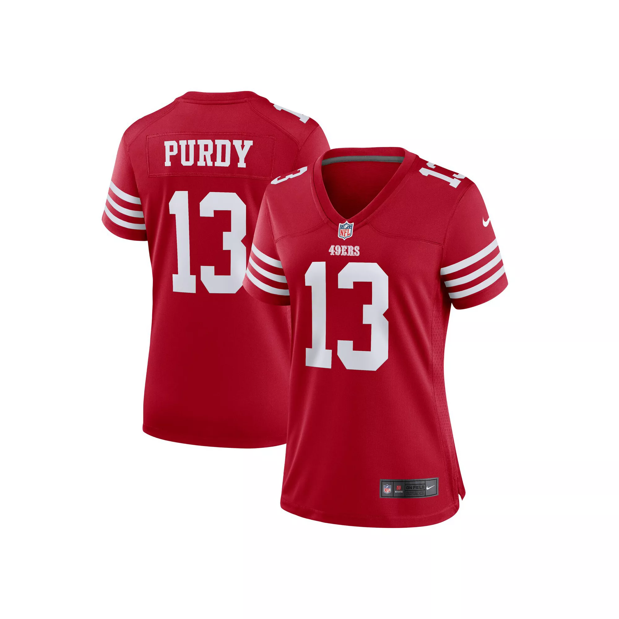 Women's Nike Brock Purdy Scarlet San Francisco 49ers Player Jersey