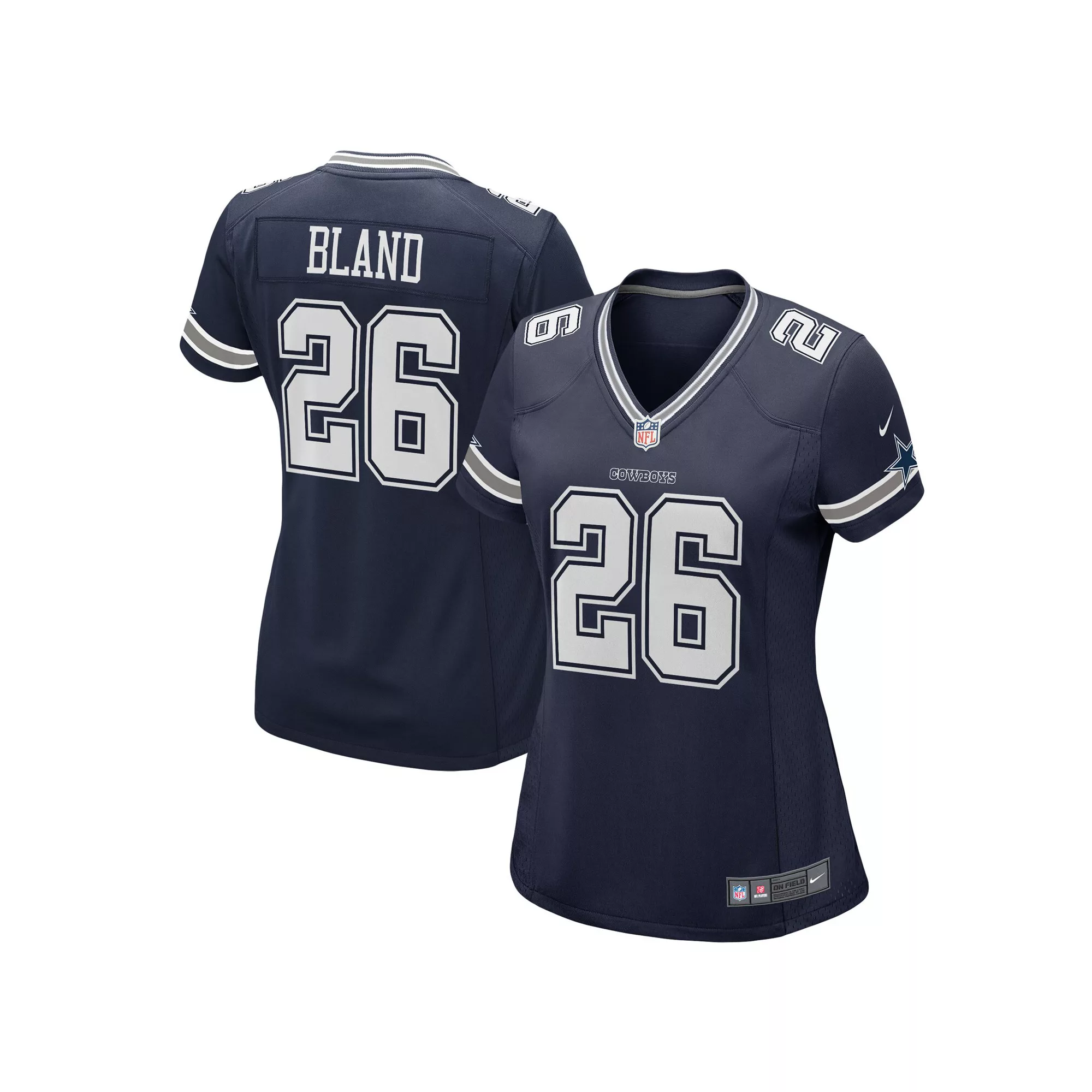 Women's Nike DaRon Bland Navy Dallas Cowboys Game Jersey