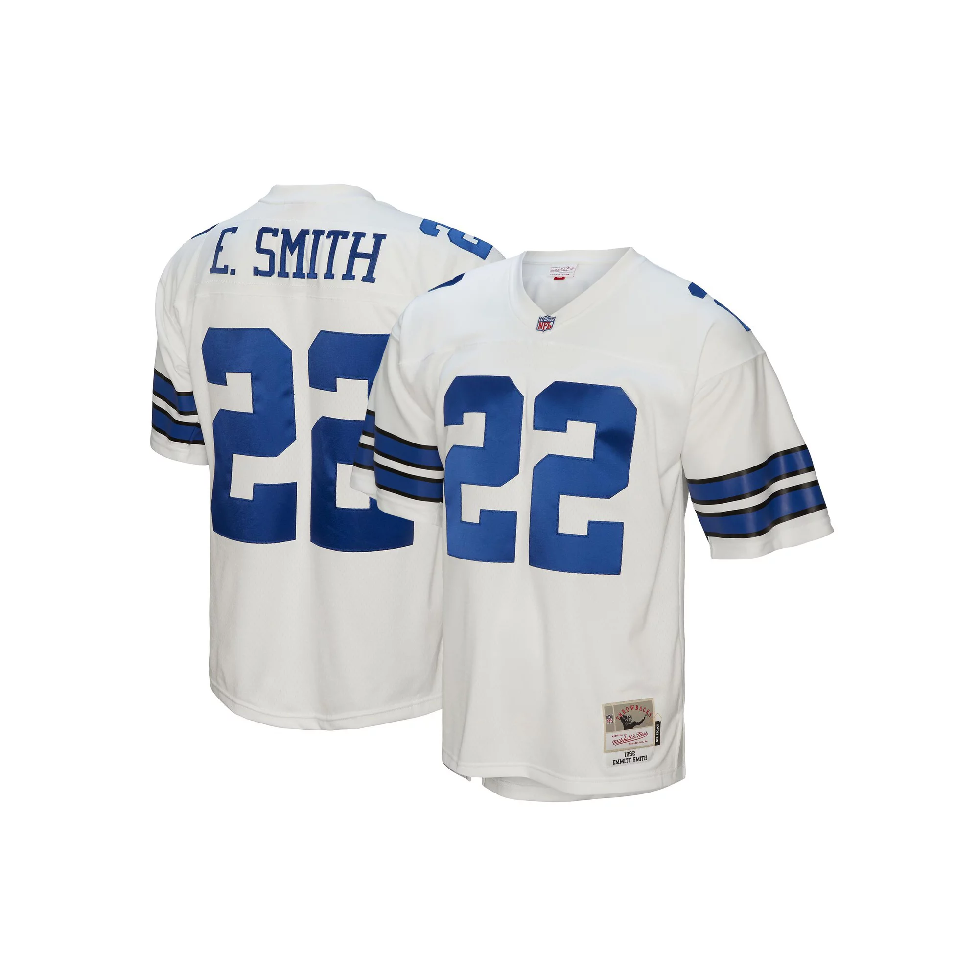 Youth Mitchell & Ness Emmitt Smith Navy Dallas Cowboys Retired Player Legacy Jersey