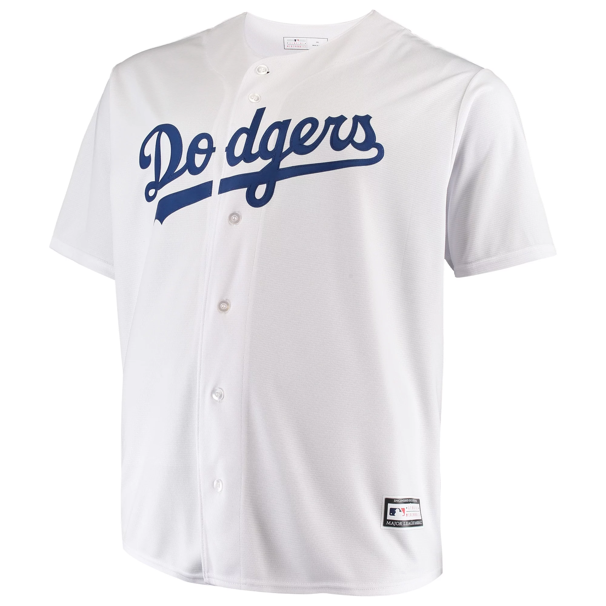 Men's Mookie Betts White Los Angeles Dodgers Big & Tall Replica Player Jersey