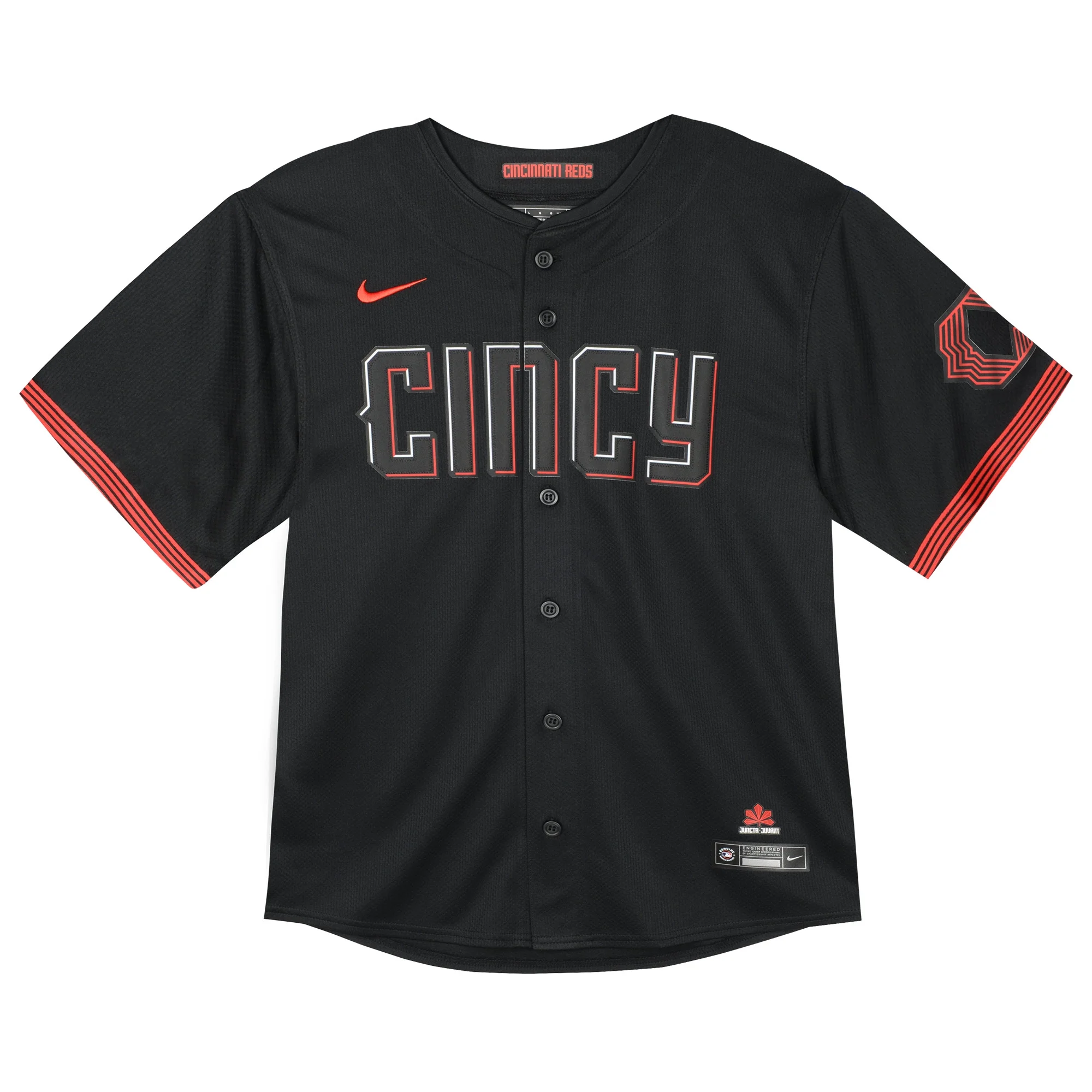 Toddler Nike Black Cincinnati Reds City Connect Limited Jersey