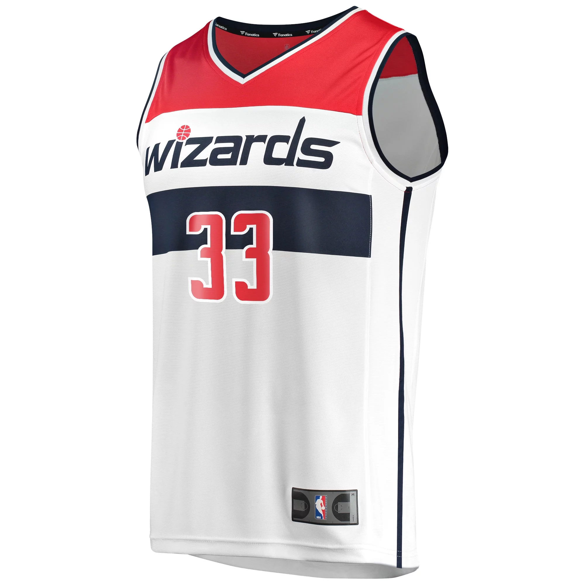 Men's Fanatics Kyle Kuzma White Washington Wizards Fast Break Replica Jersey - Association Edition