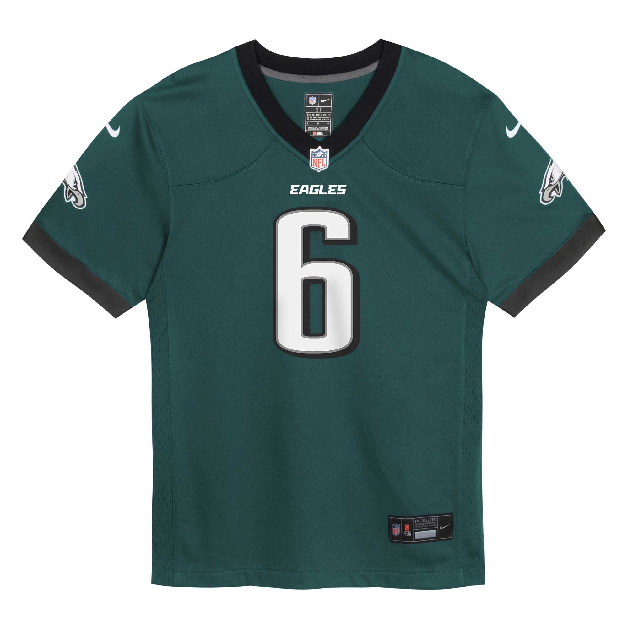 DeVonta Smith Philadelphia Eagles Nike Preschool Game Jersey - Midnight Green