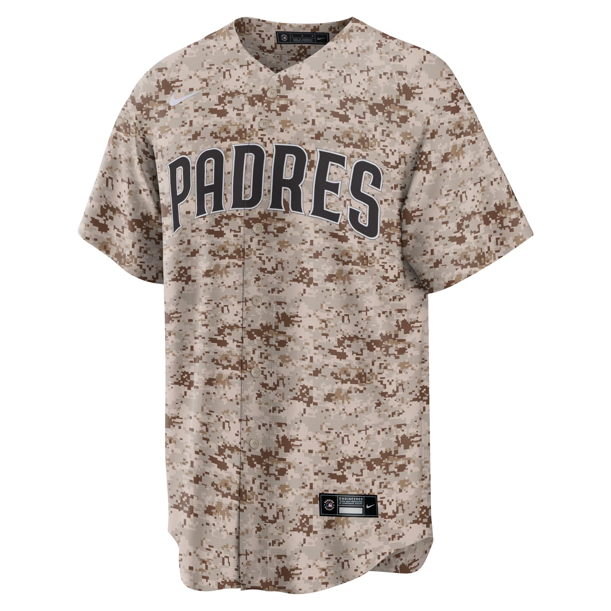 Men's Nike Joe Musgrove Camo San Diego Padres USMC Alternate Replica Player Jersey