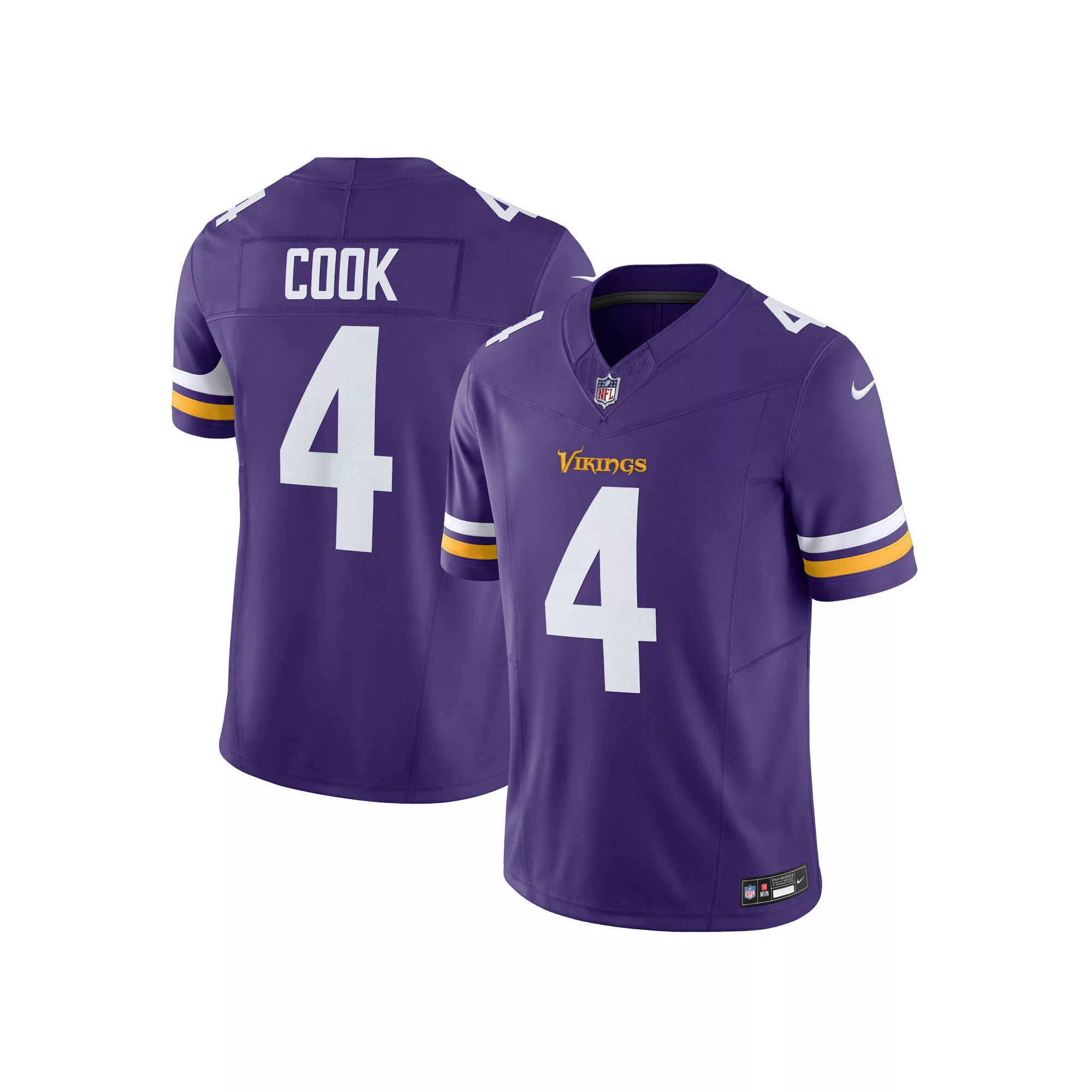 Men's Nike Dalvin Cook Purple Minnesota Vikings Vapor F.U.S.E. Limited Jersey