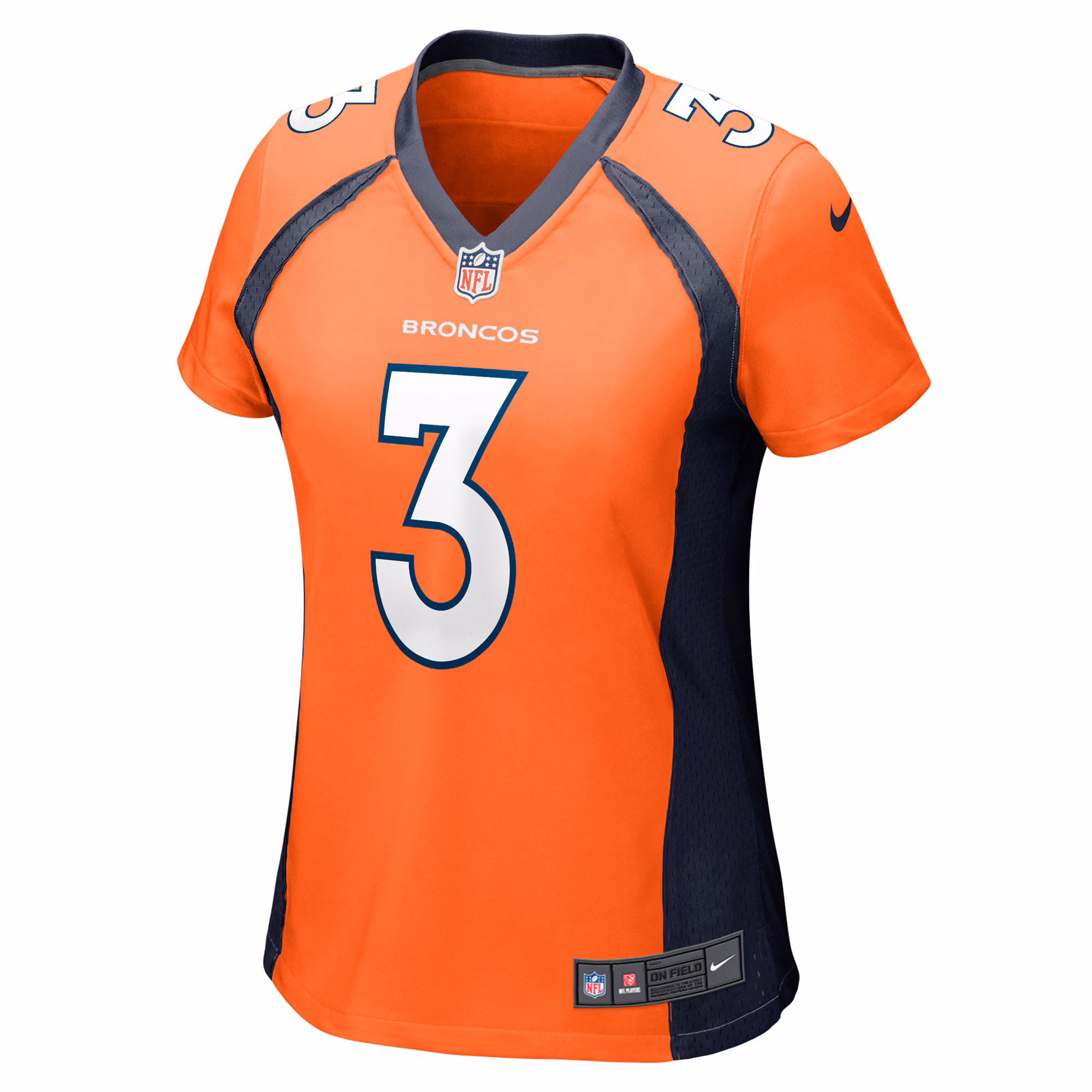 Russell Wilson Denver Broncos Nike Women's Player Jersey - Orange