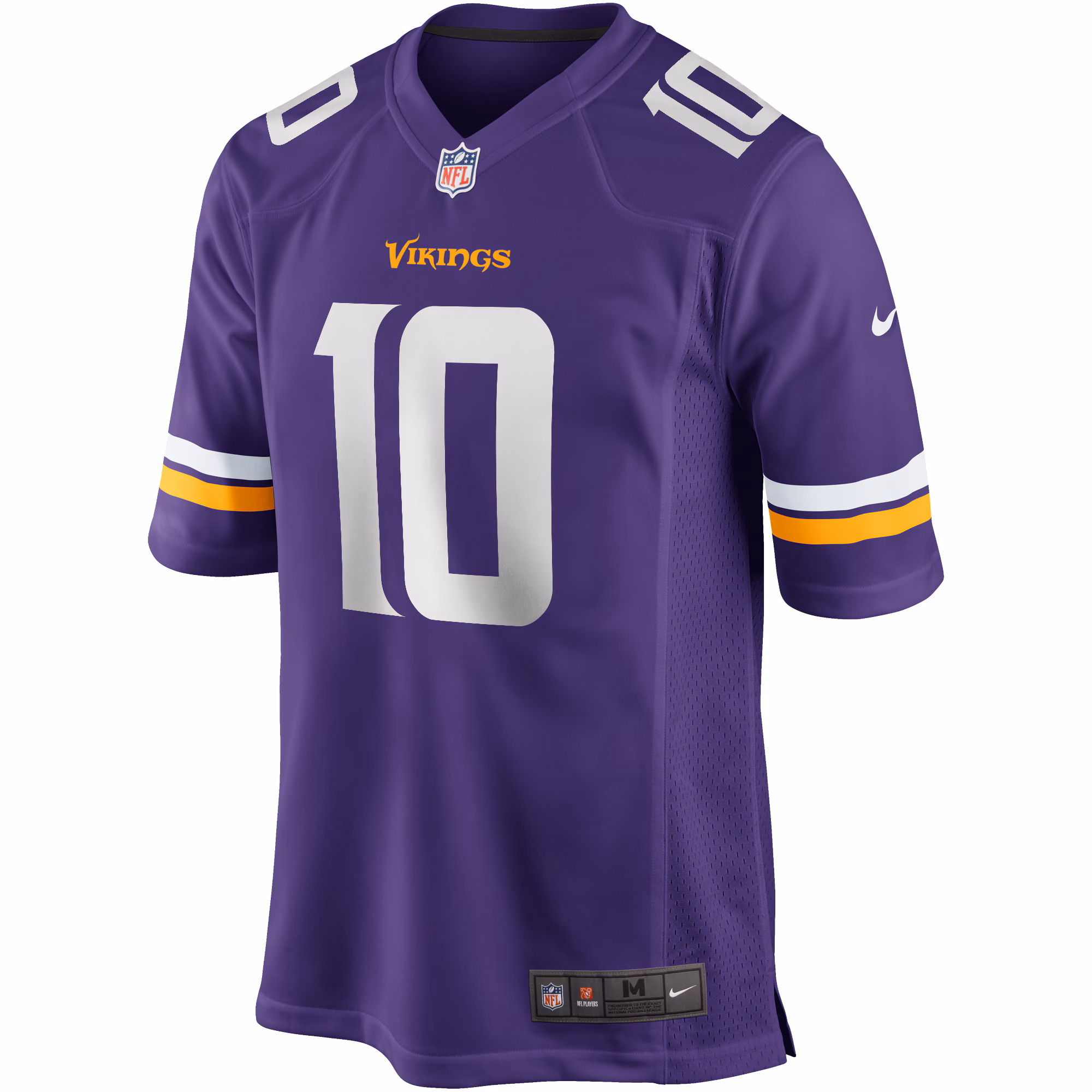 Fran Tarkenton Minnesota Vikings Nike Game Retired Player Jersey - Purple